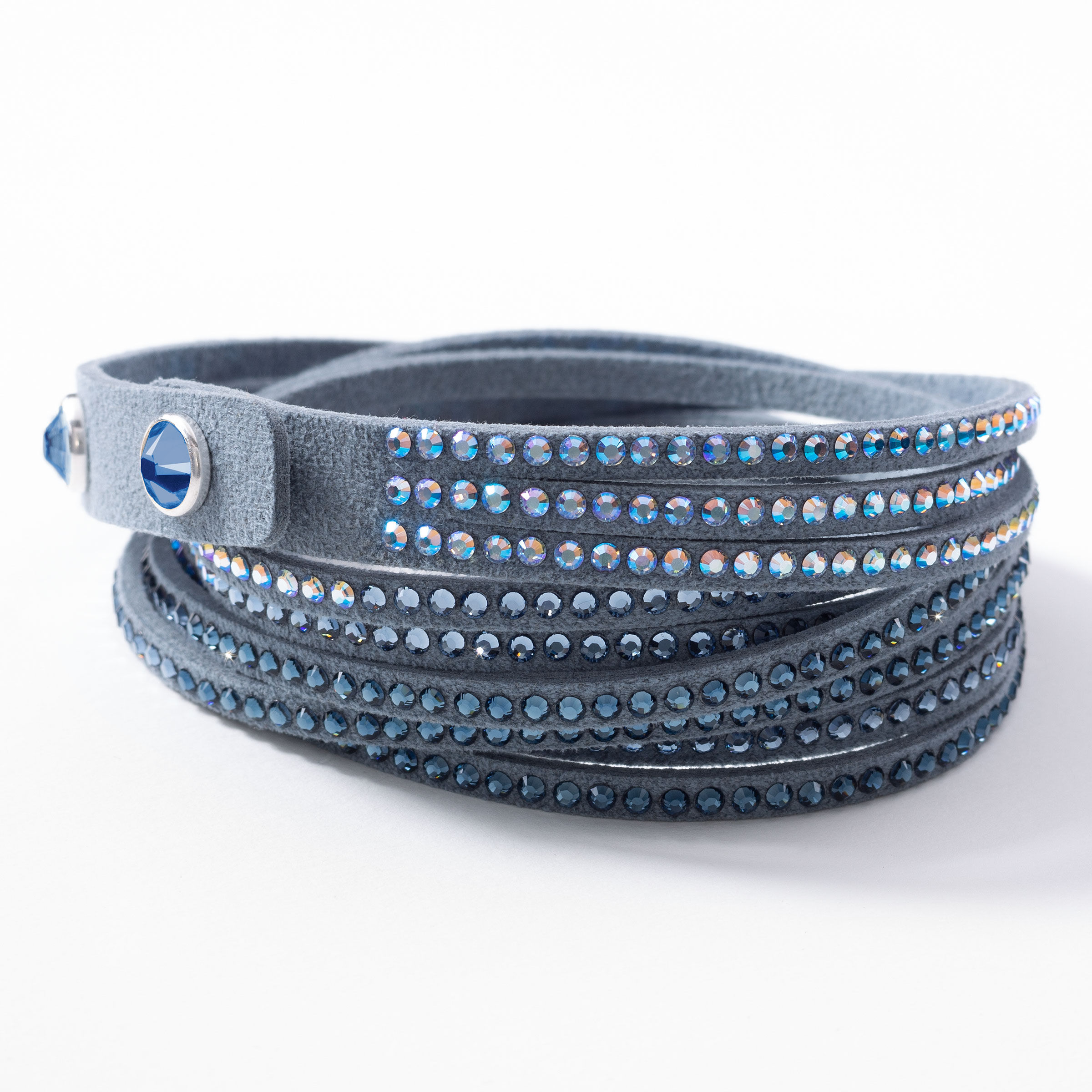 Wrap-Star Bracelet, Denim