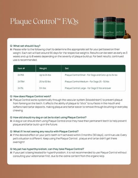 Plaque Control FAQs
