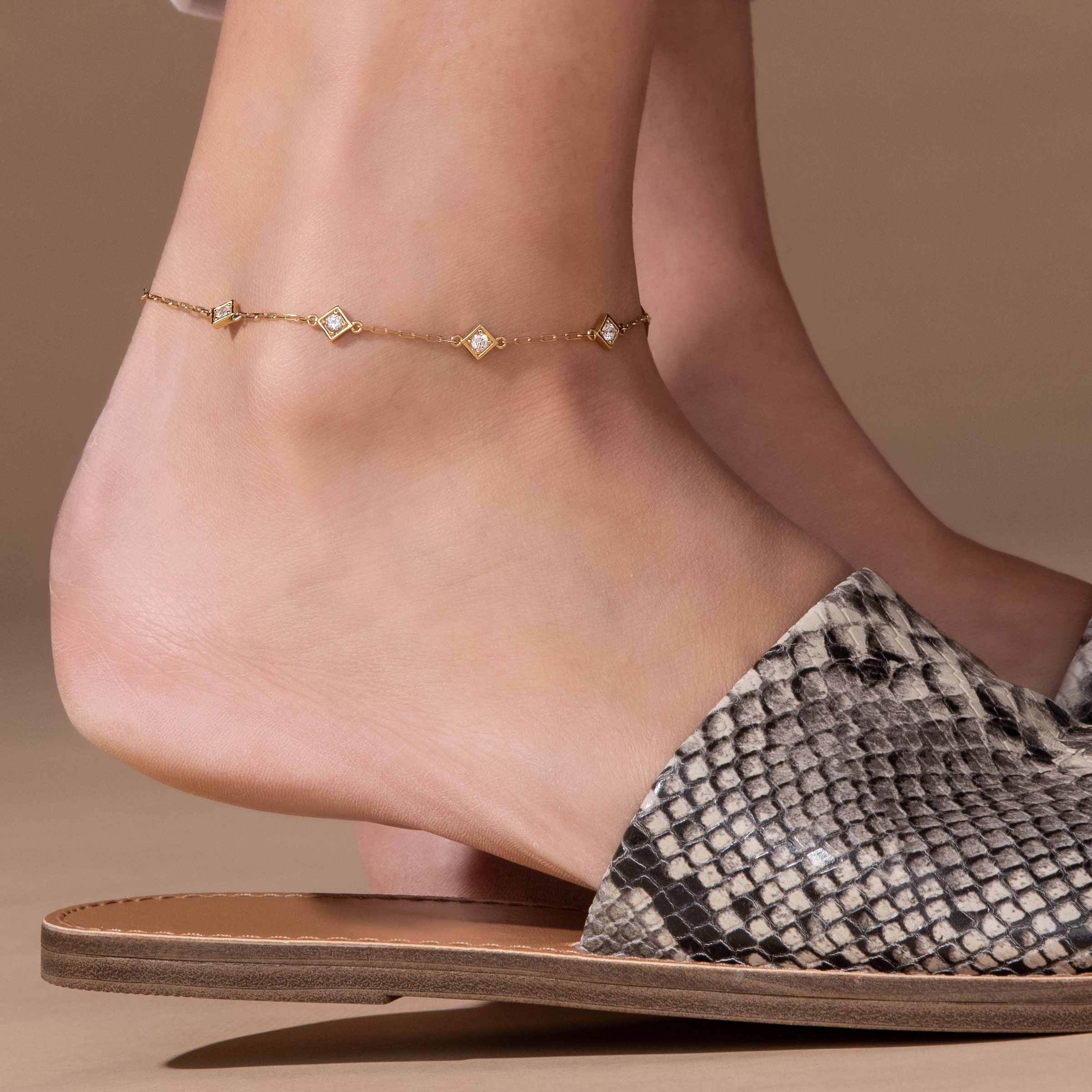 All Times Anklet, Golden — view 2