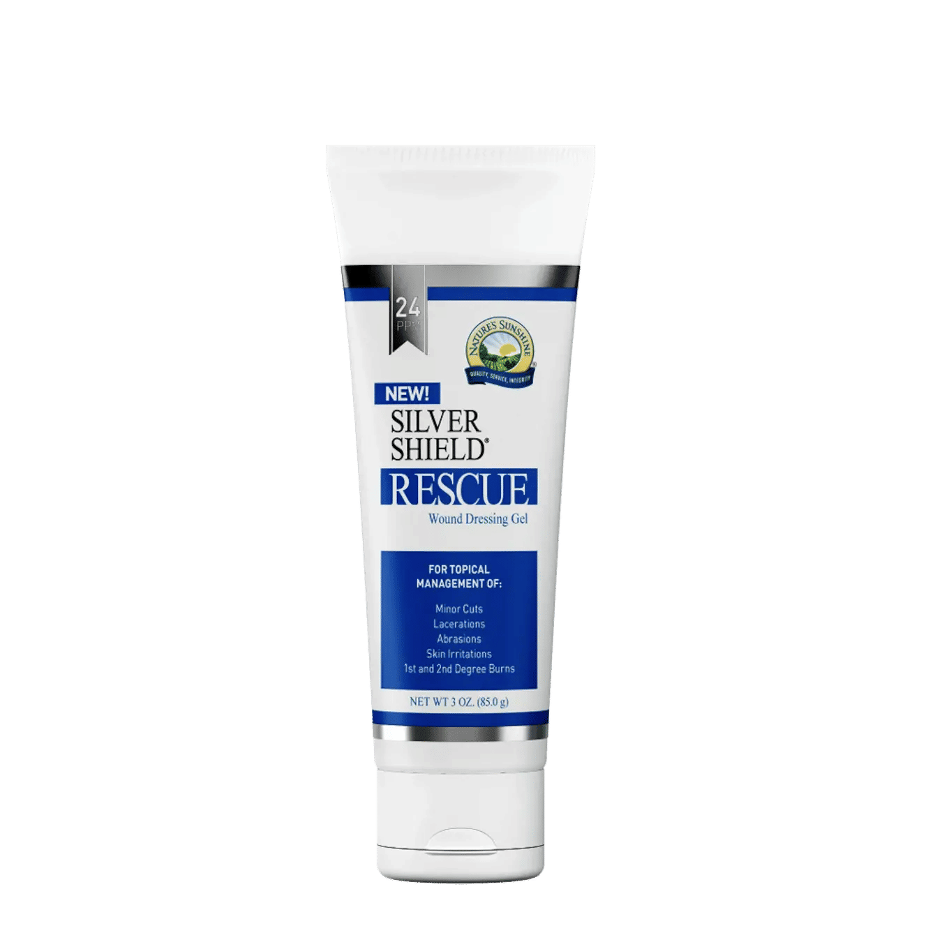 Silver Shield Rescue Wound Dressing Gel (24 ppm)