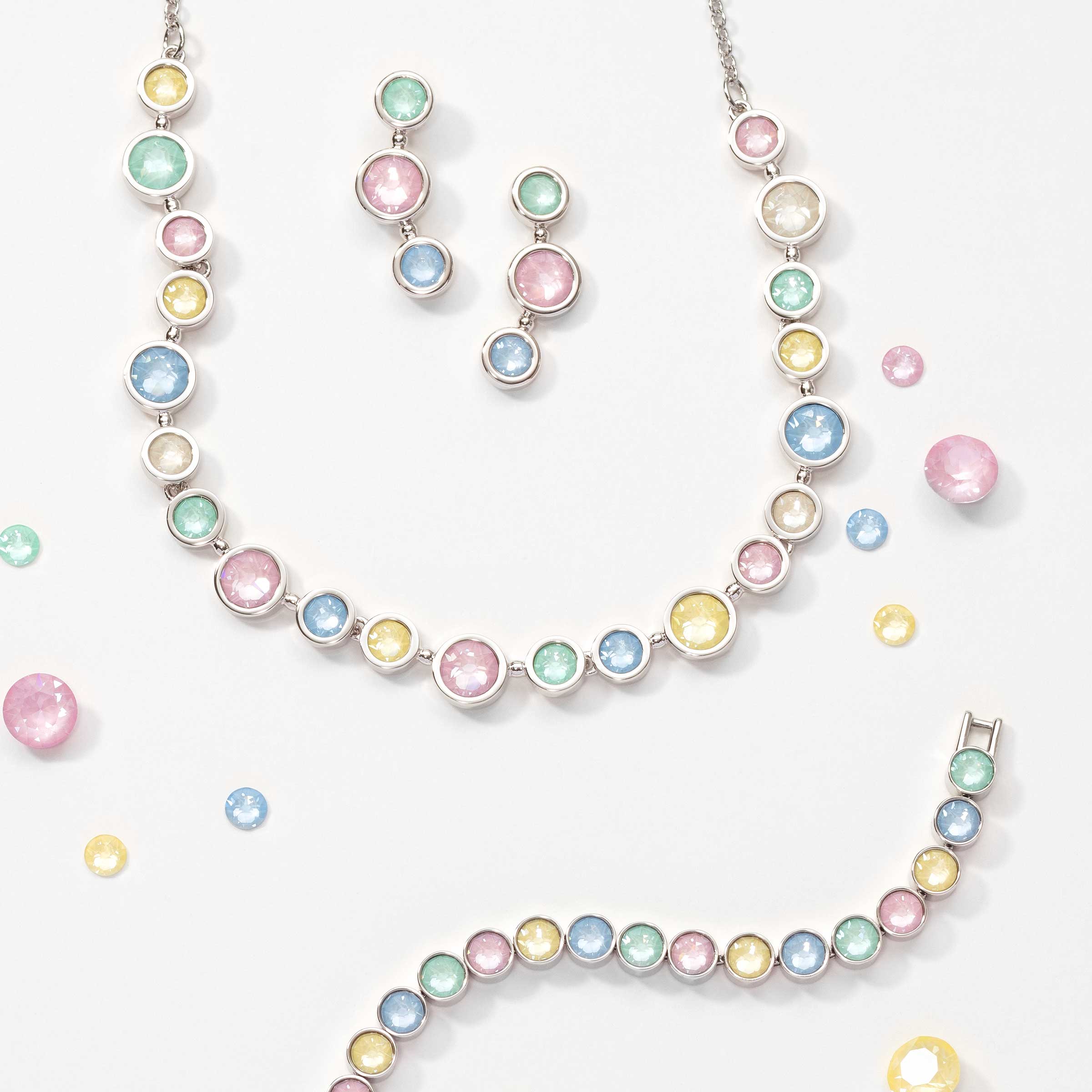 All Around Earrings, Pastels — view 3