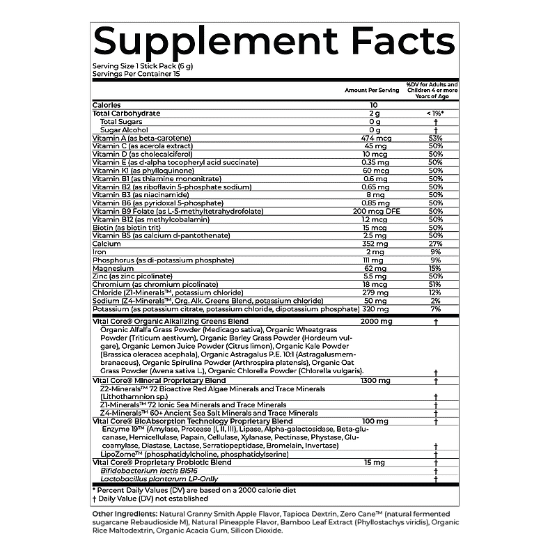 Vital Core® - Greens