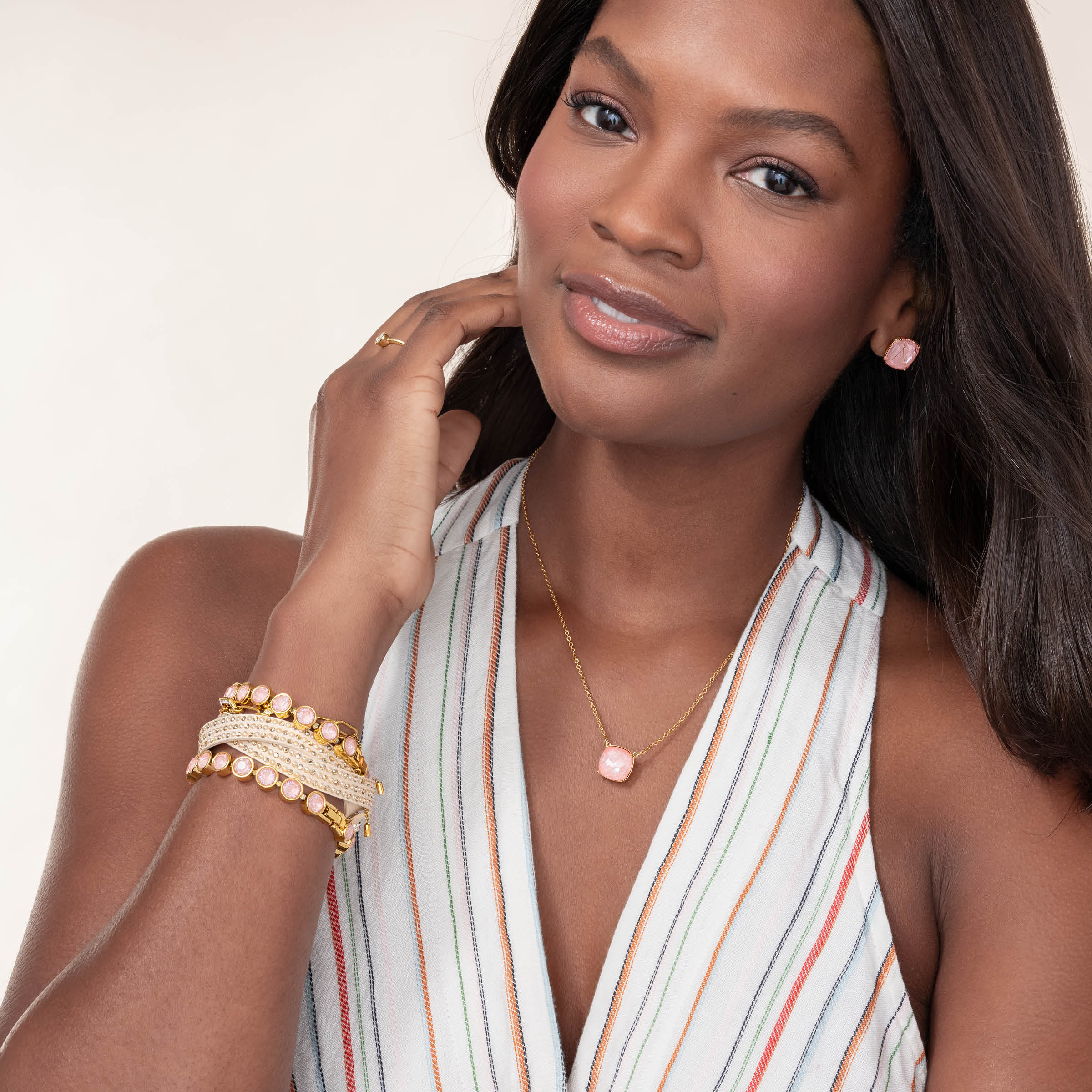 Golden Flamingo Ice Bracelet — view 2
