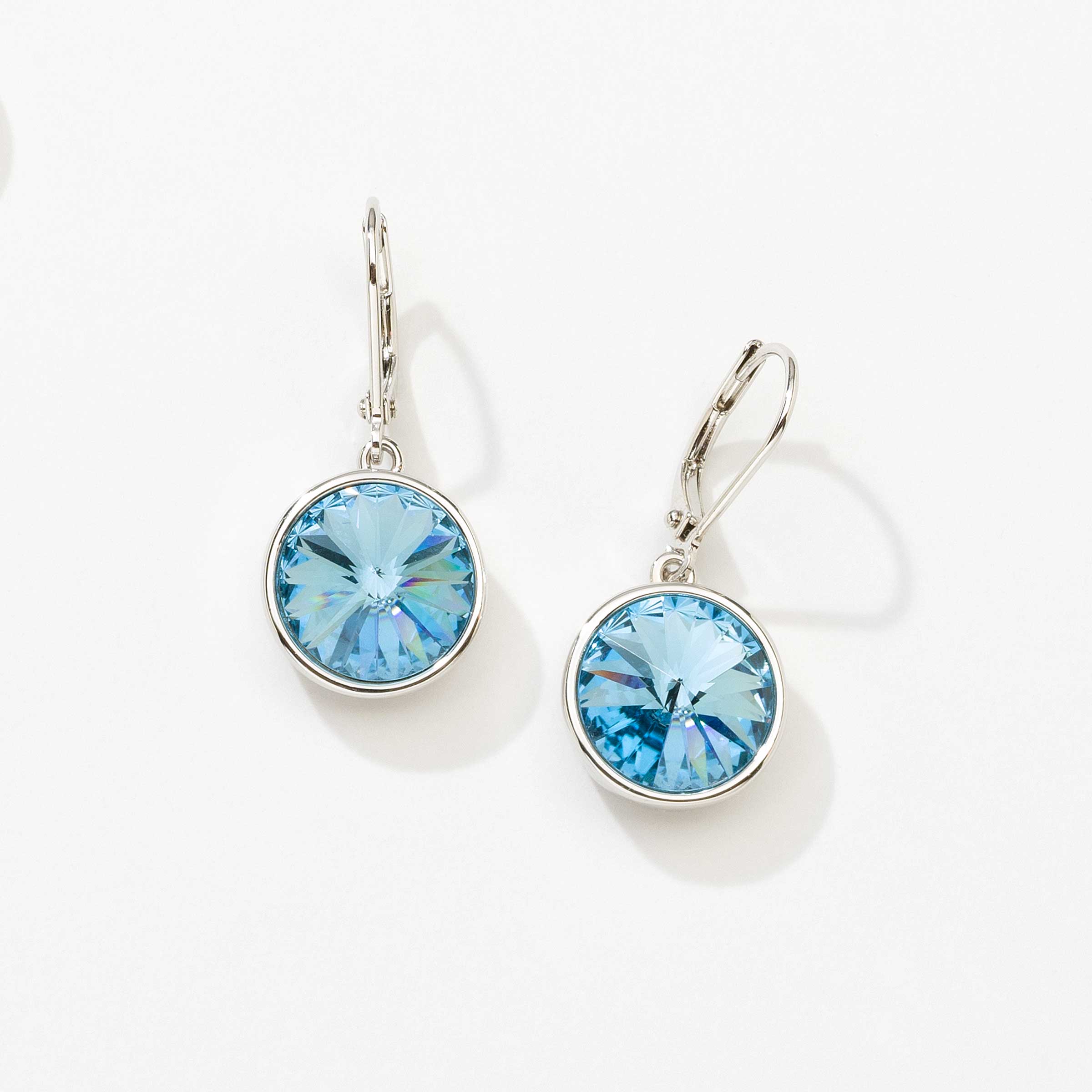 Lulu Earrings, Aqua