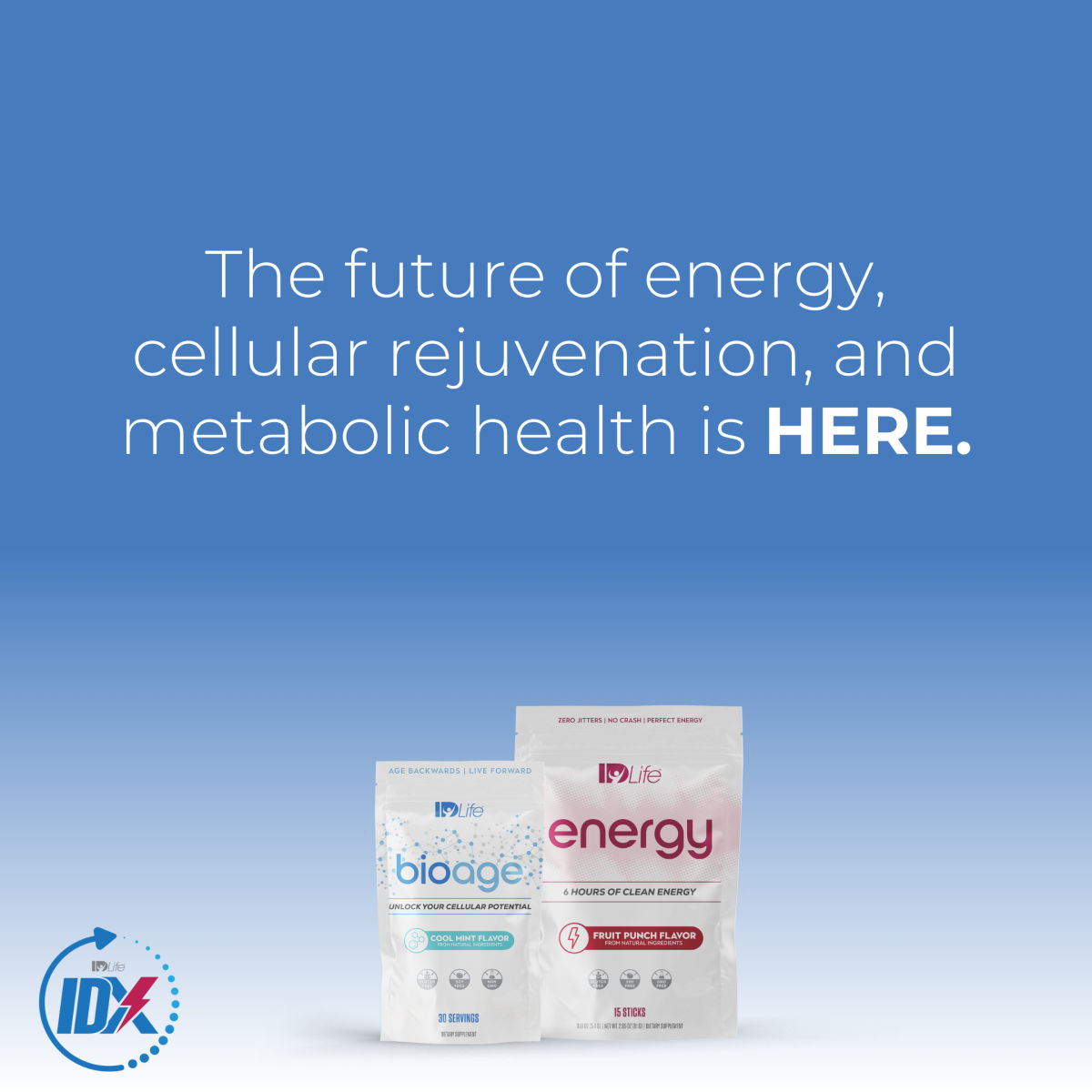 IDX I Future of Energy & Cellular Rejuvenation