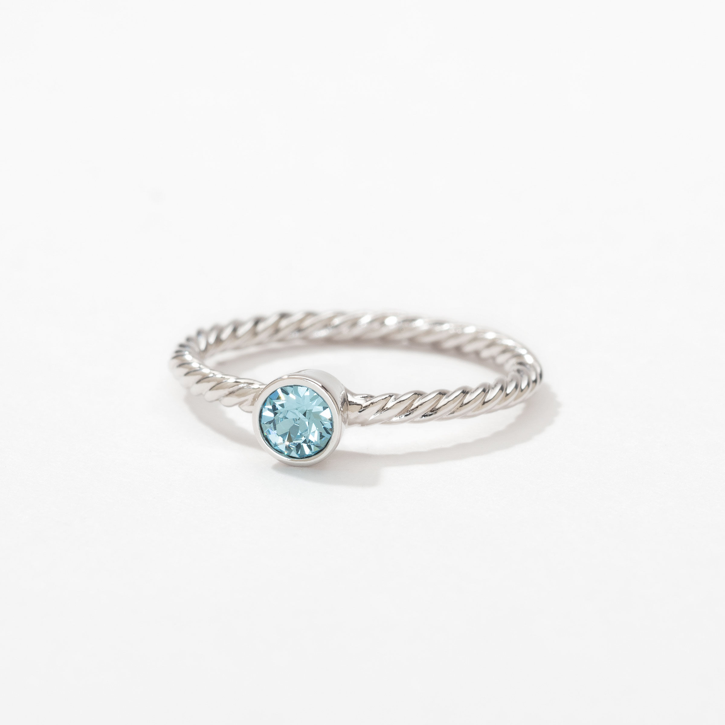 March Birthstone Ring