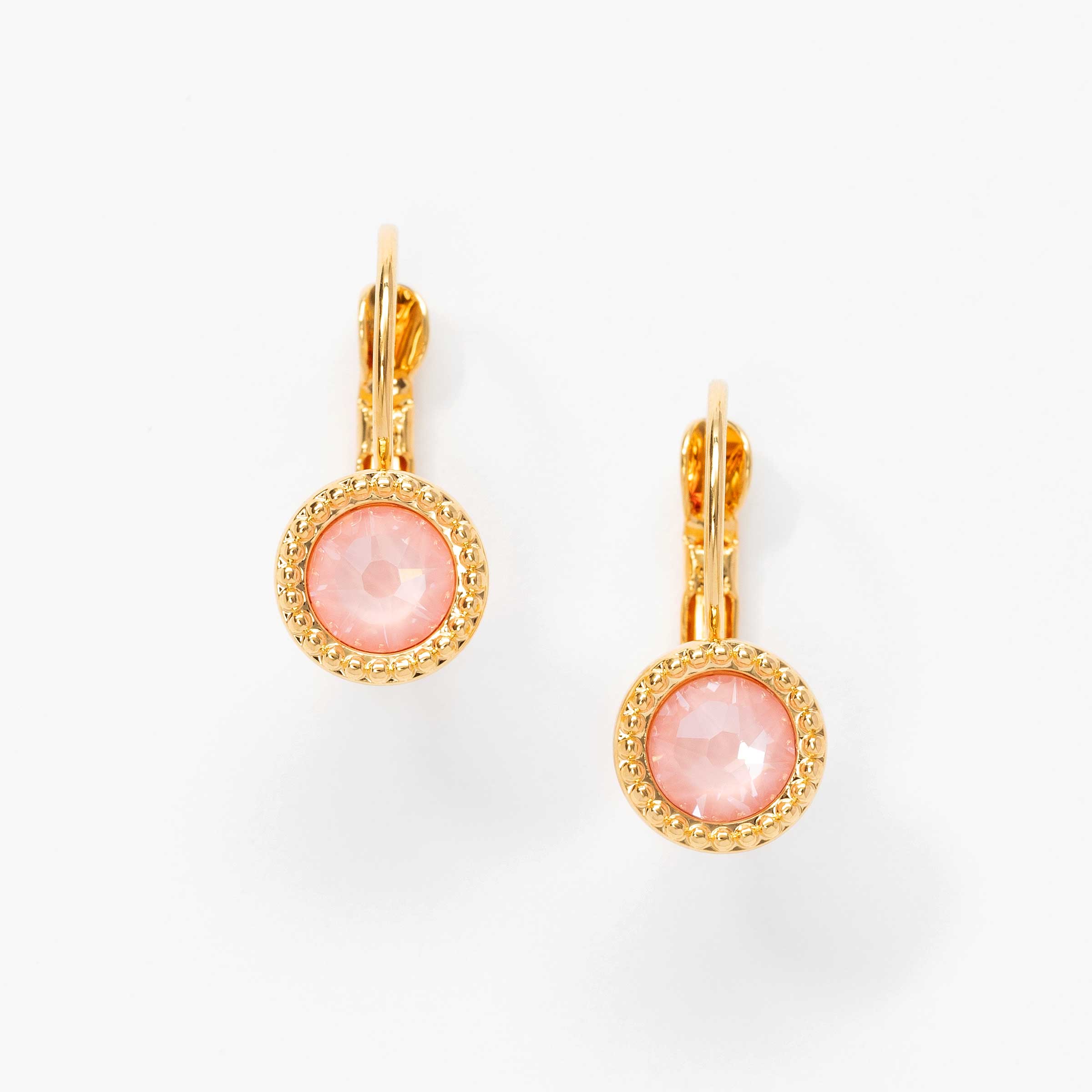 Little Wonder Earrings, Golden Flamingo