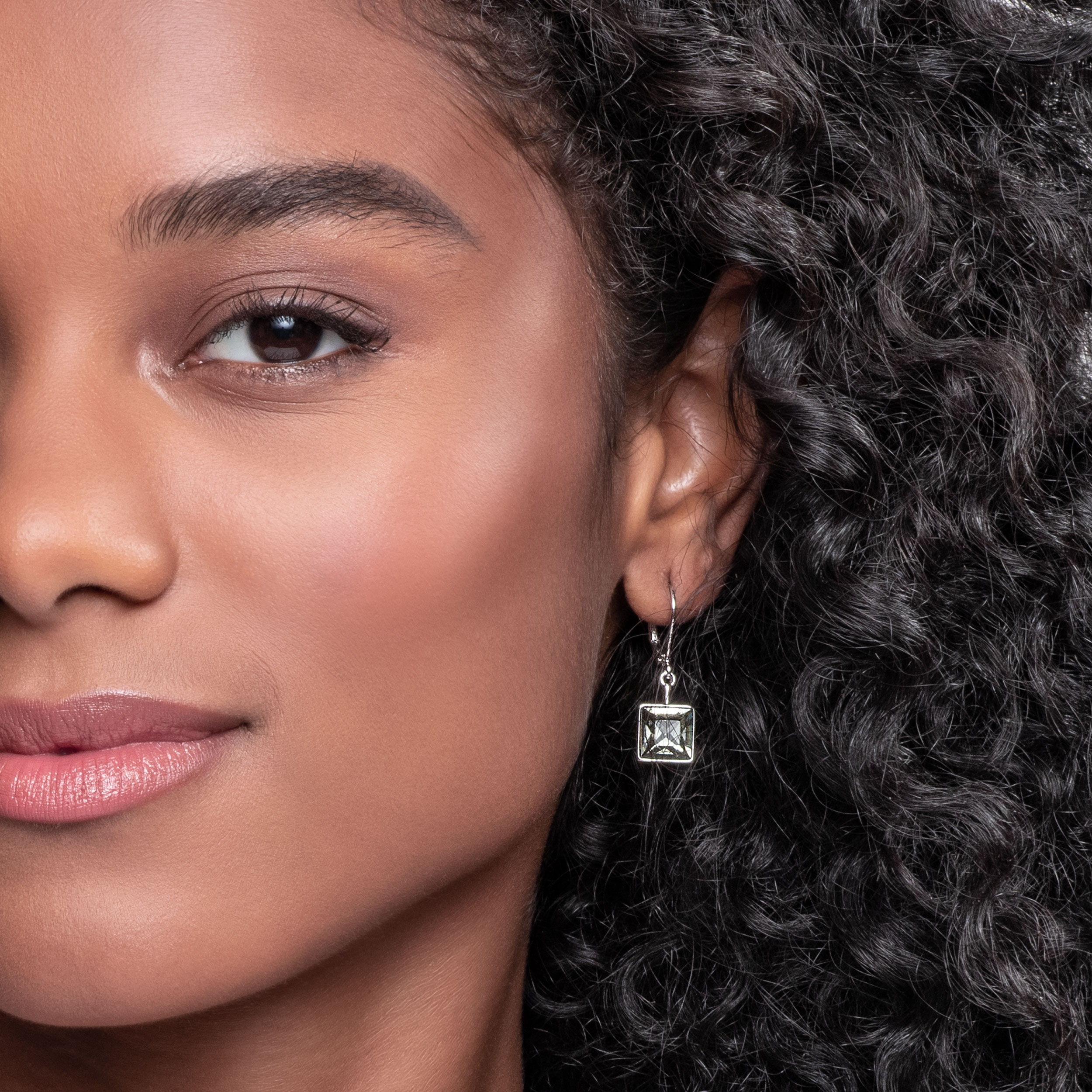 Prima Earrings, Black Diamond — view 2