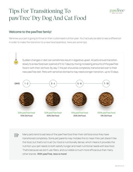 Tips for transitioning picky eaters to pawTree Food
