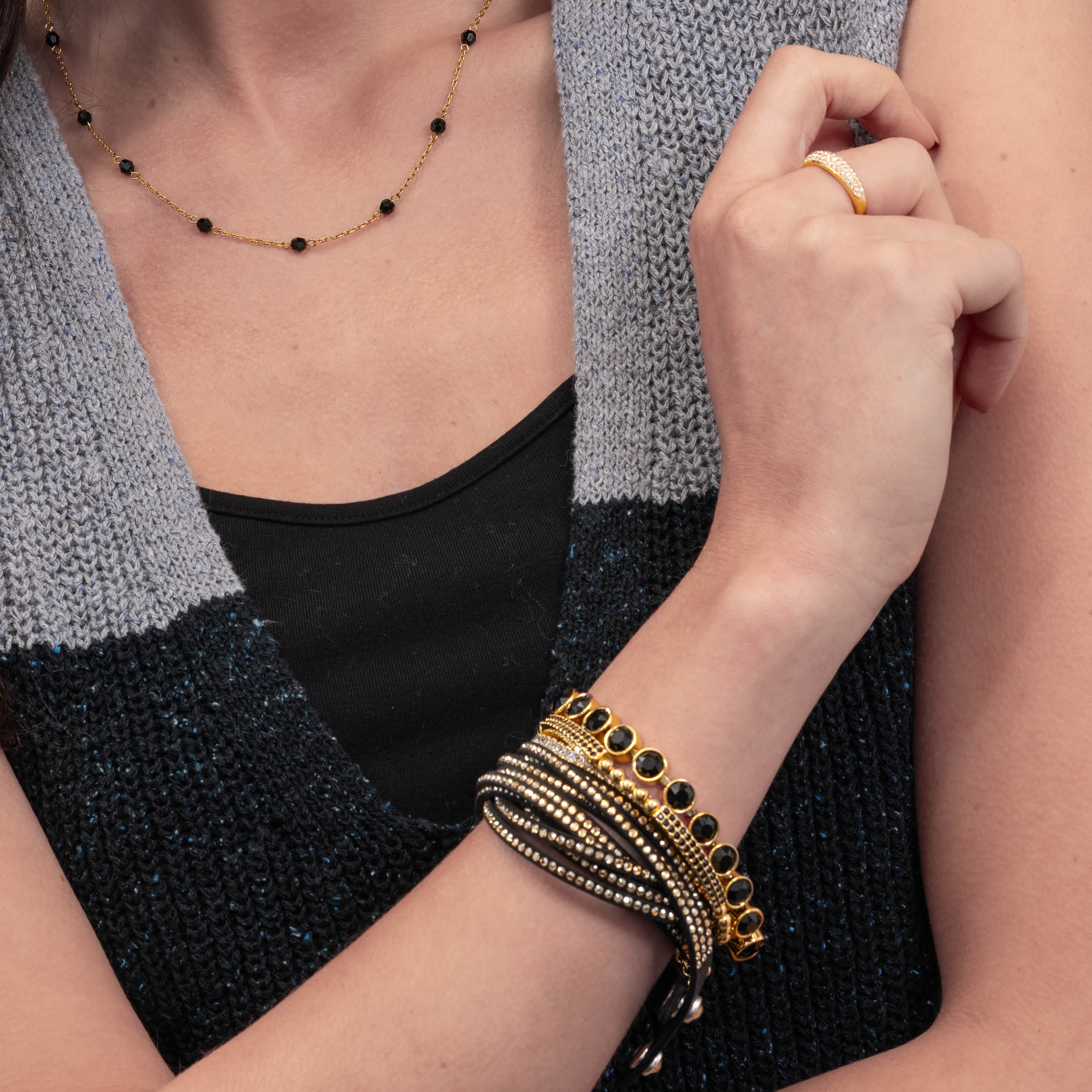 Final Stretch Bracelet, Golden Jet — view 3