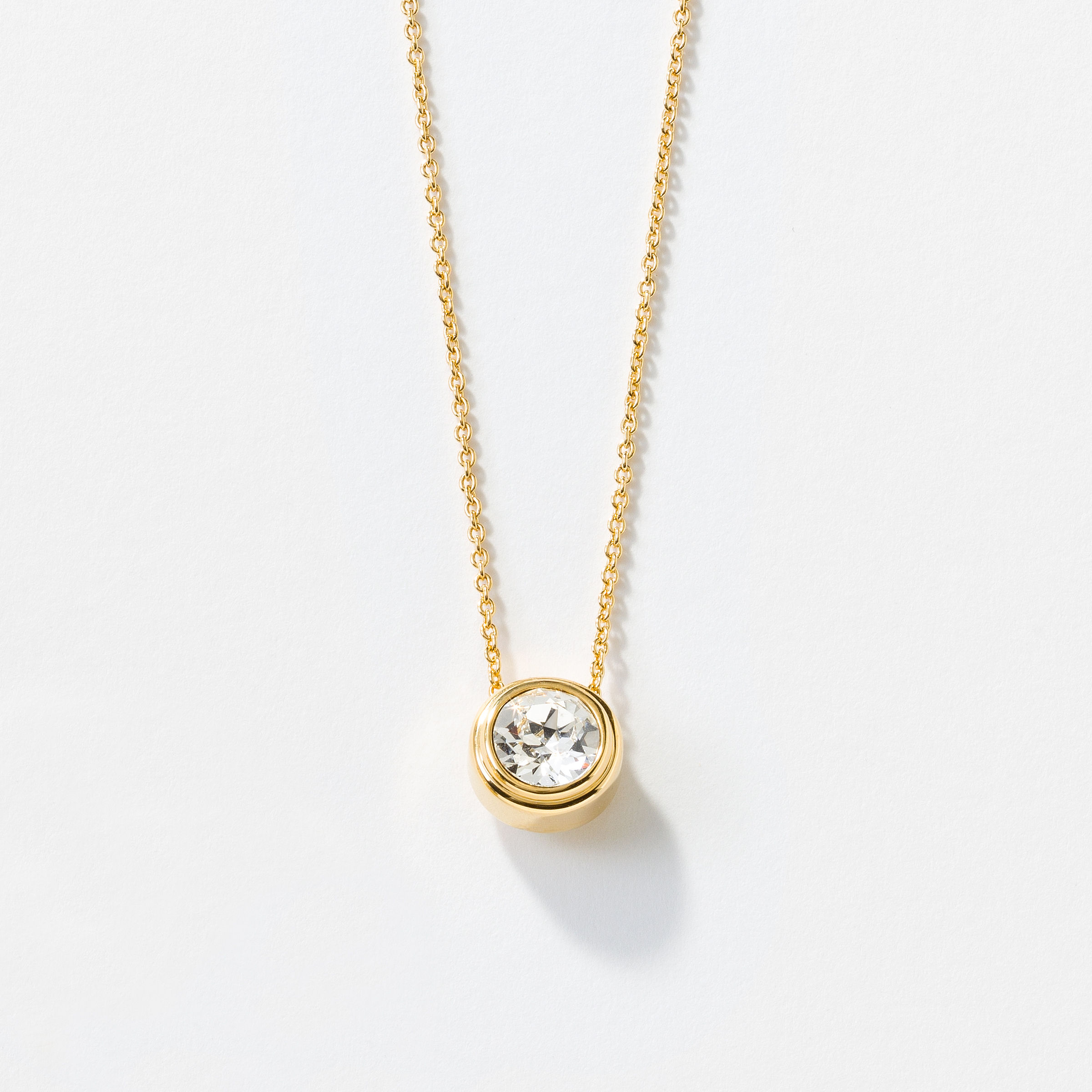 Golden Melrose Slide Necklace