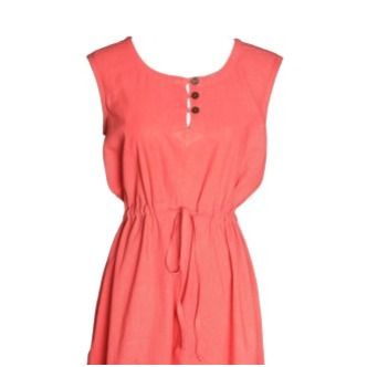 Red Sleeveless Dress 