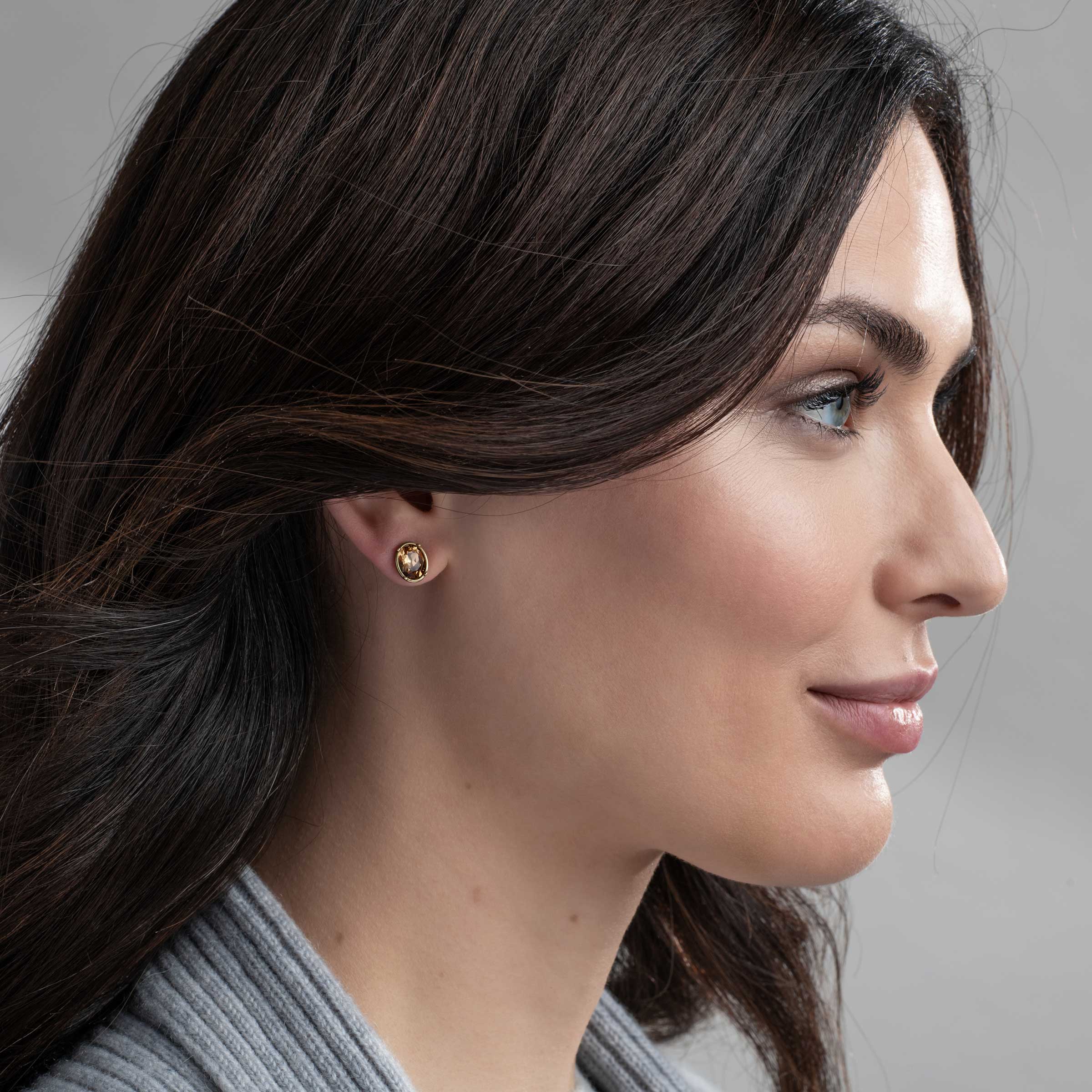 Antique Post Earrings — view 2