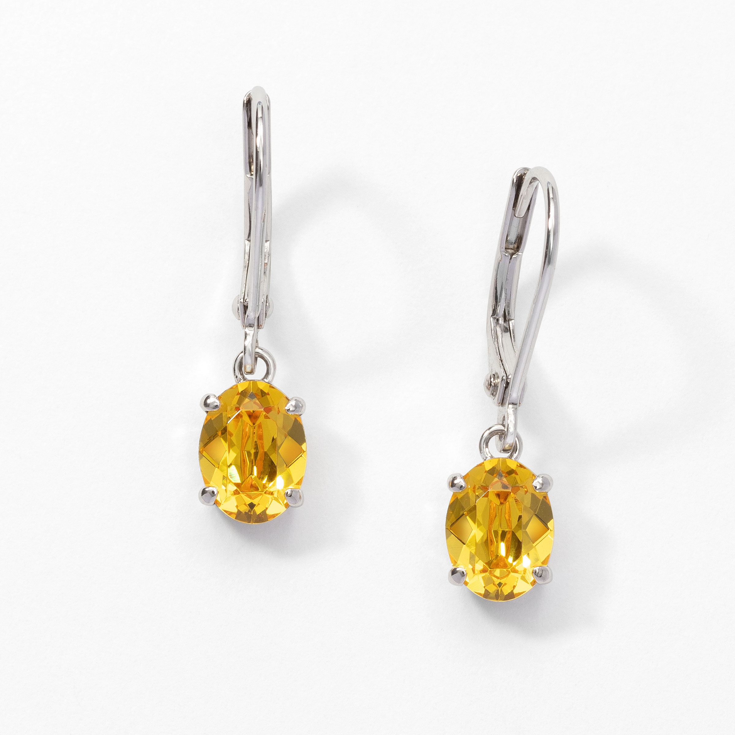 Paint the Town Earrings, Light Topaz