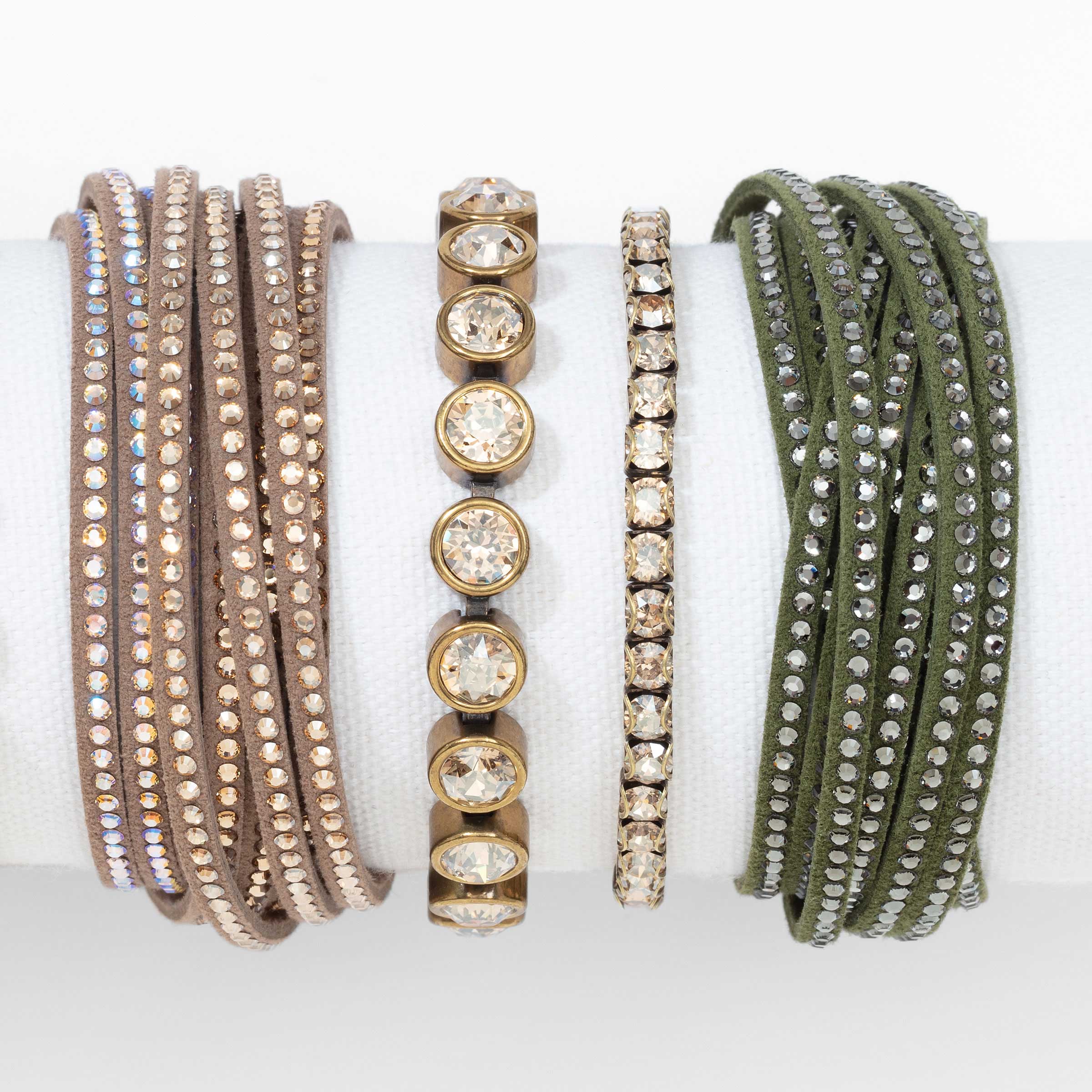 Wrap-Star Bracelet, Mocha — view 3