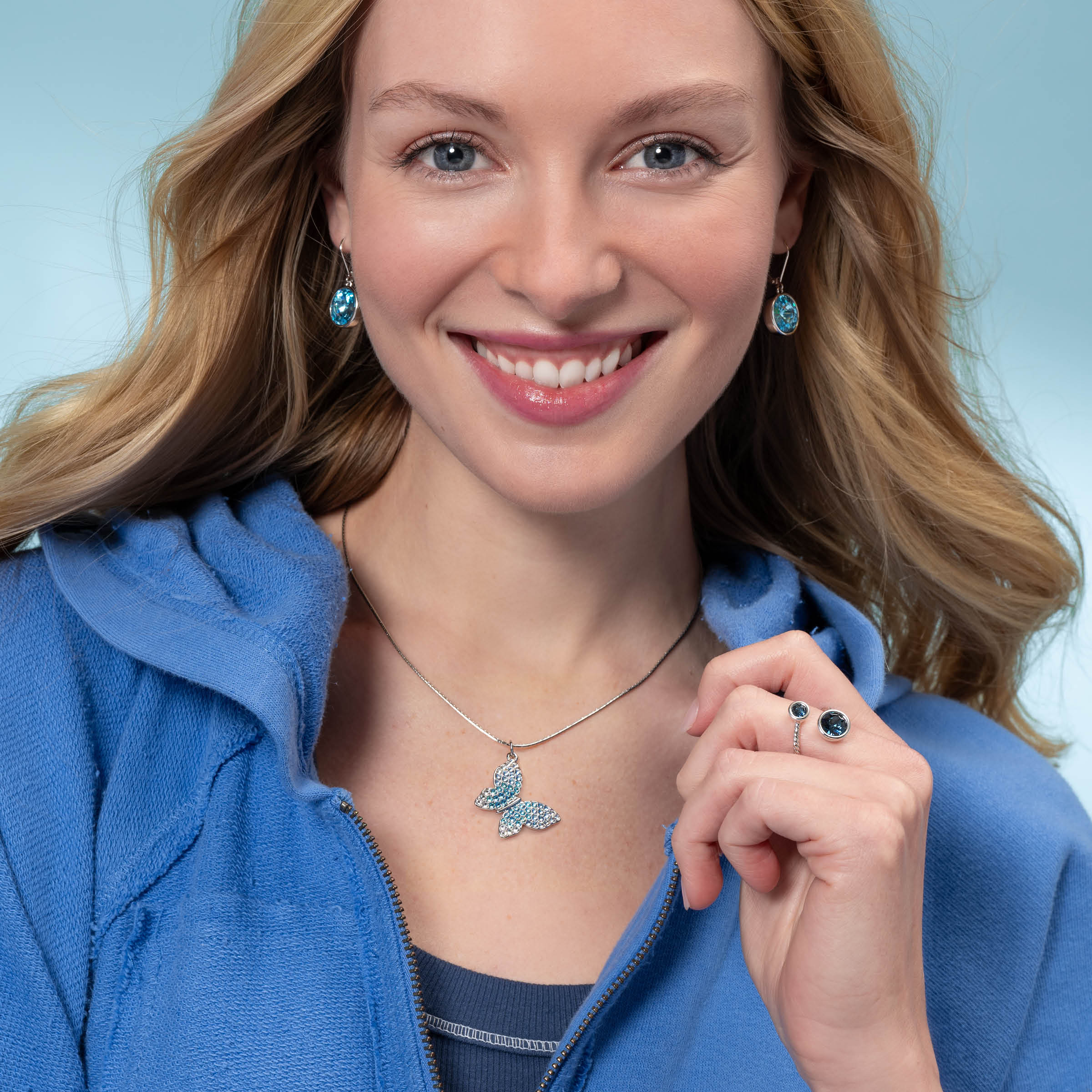 Butterfly Necklace — view 2