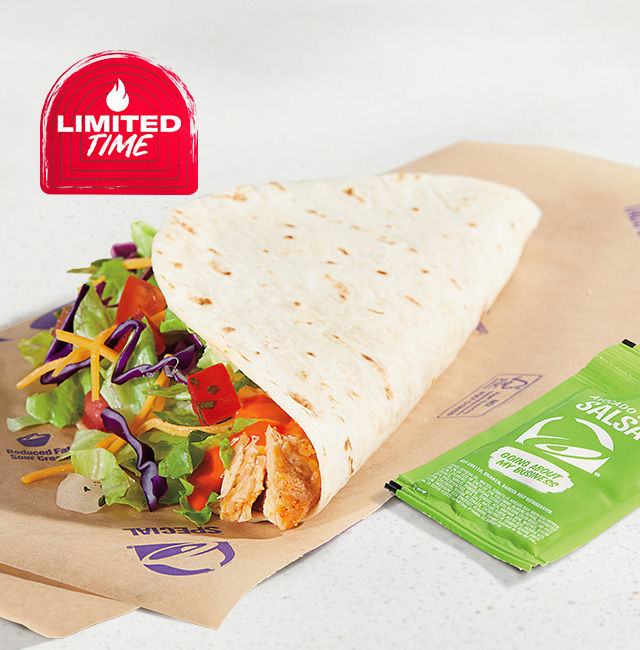 CALIENTE CANTINA CHICKEN SOFT TACO
