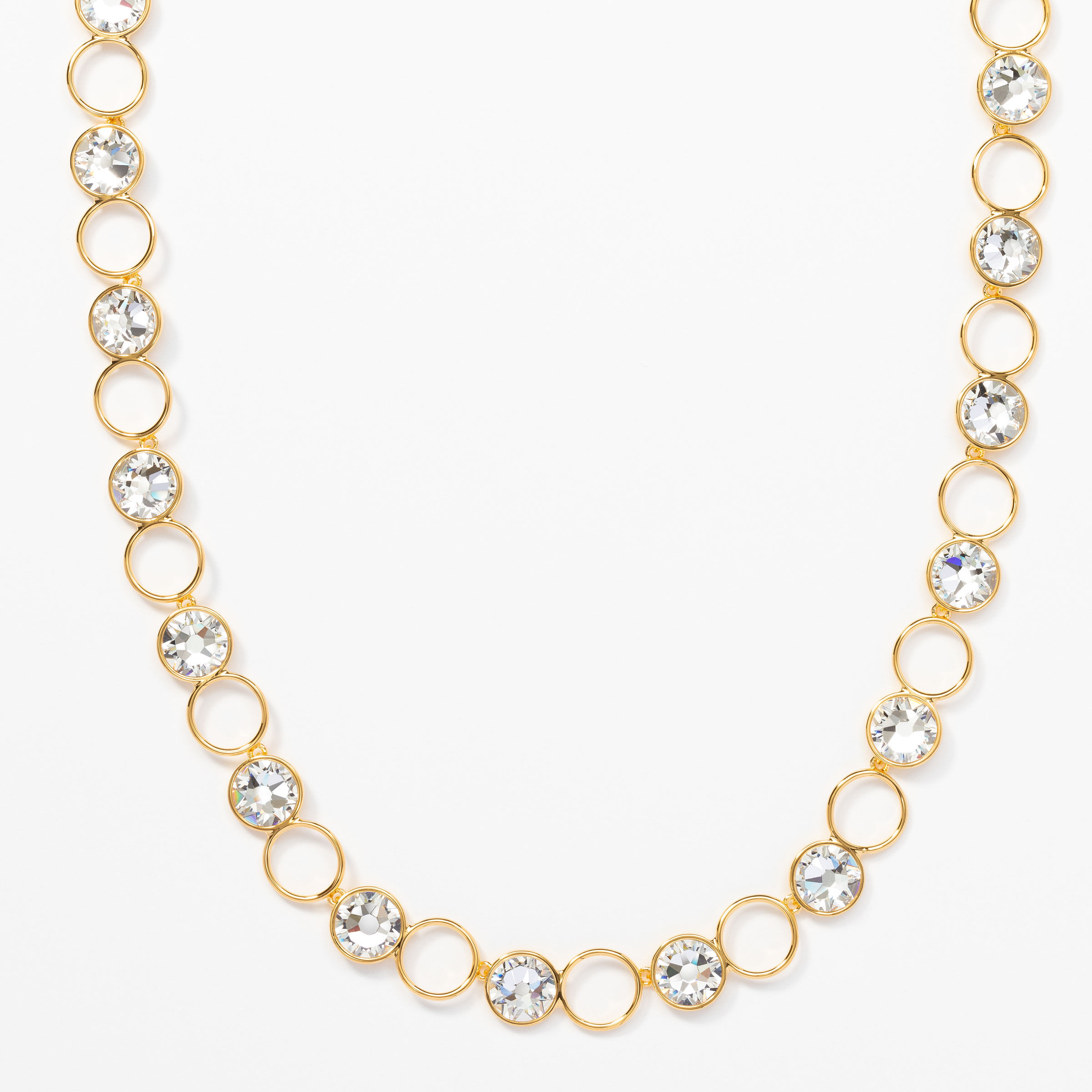 Shine on Me Necklace, Golden