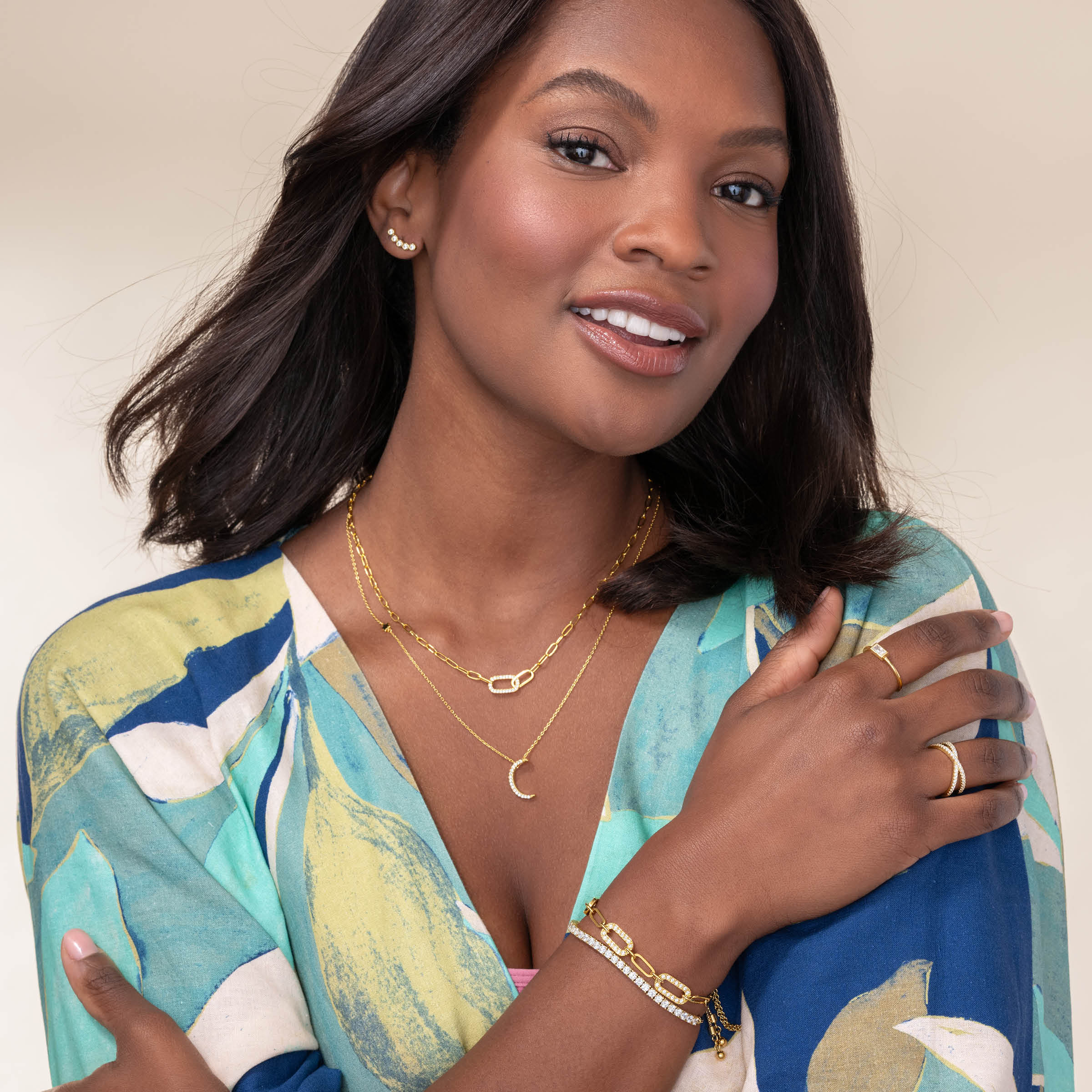 Captivate Bracelet, Golden — view 3