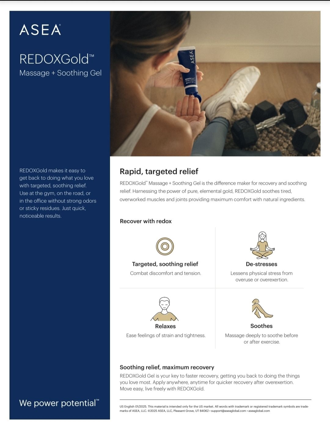 REDOXGold - Rapid, Targeted Relief