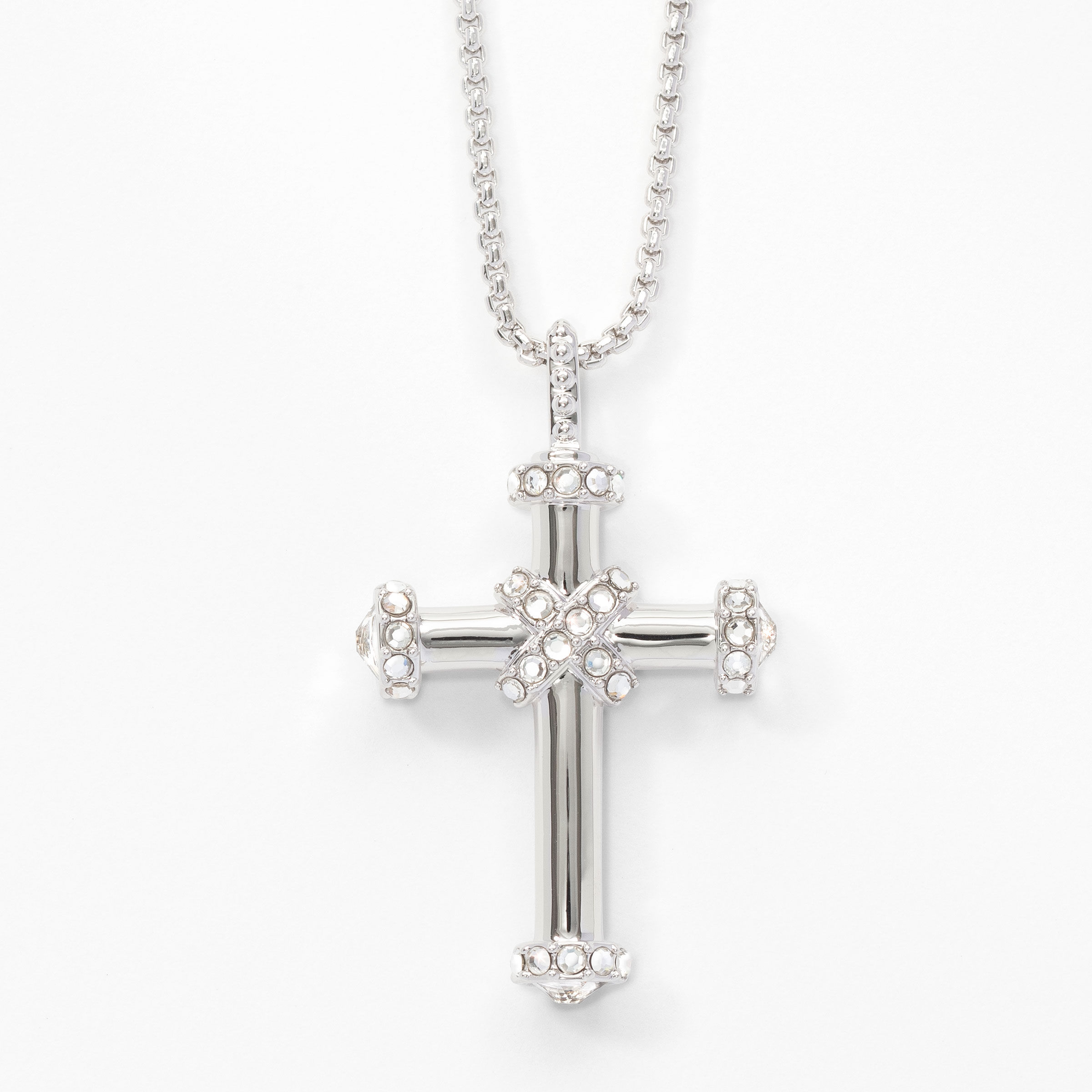 Modern Cross Necklace