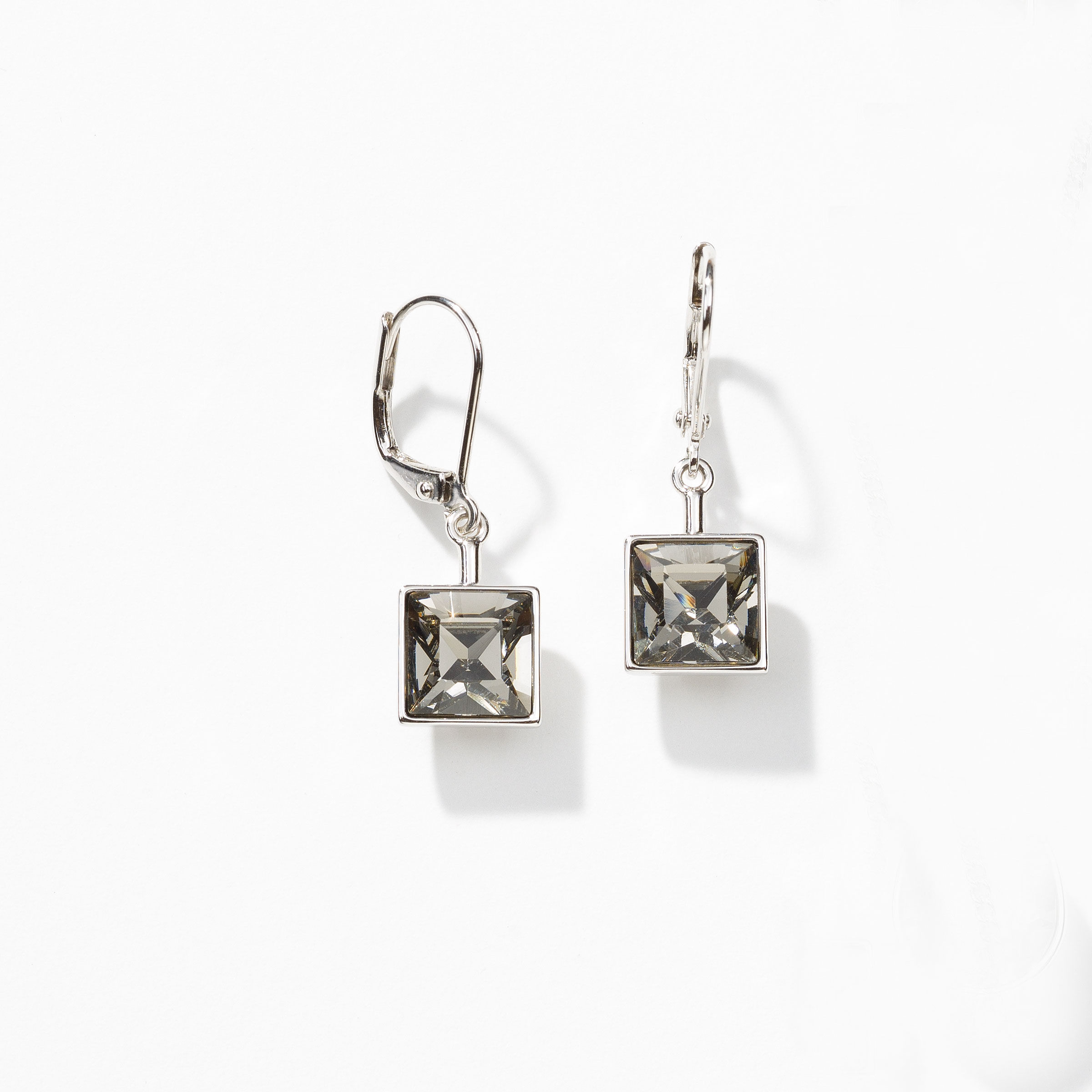 Prima Earrings, Black Diamond