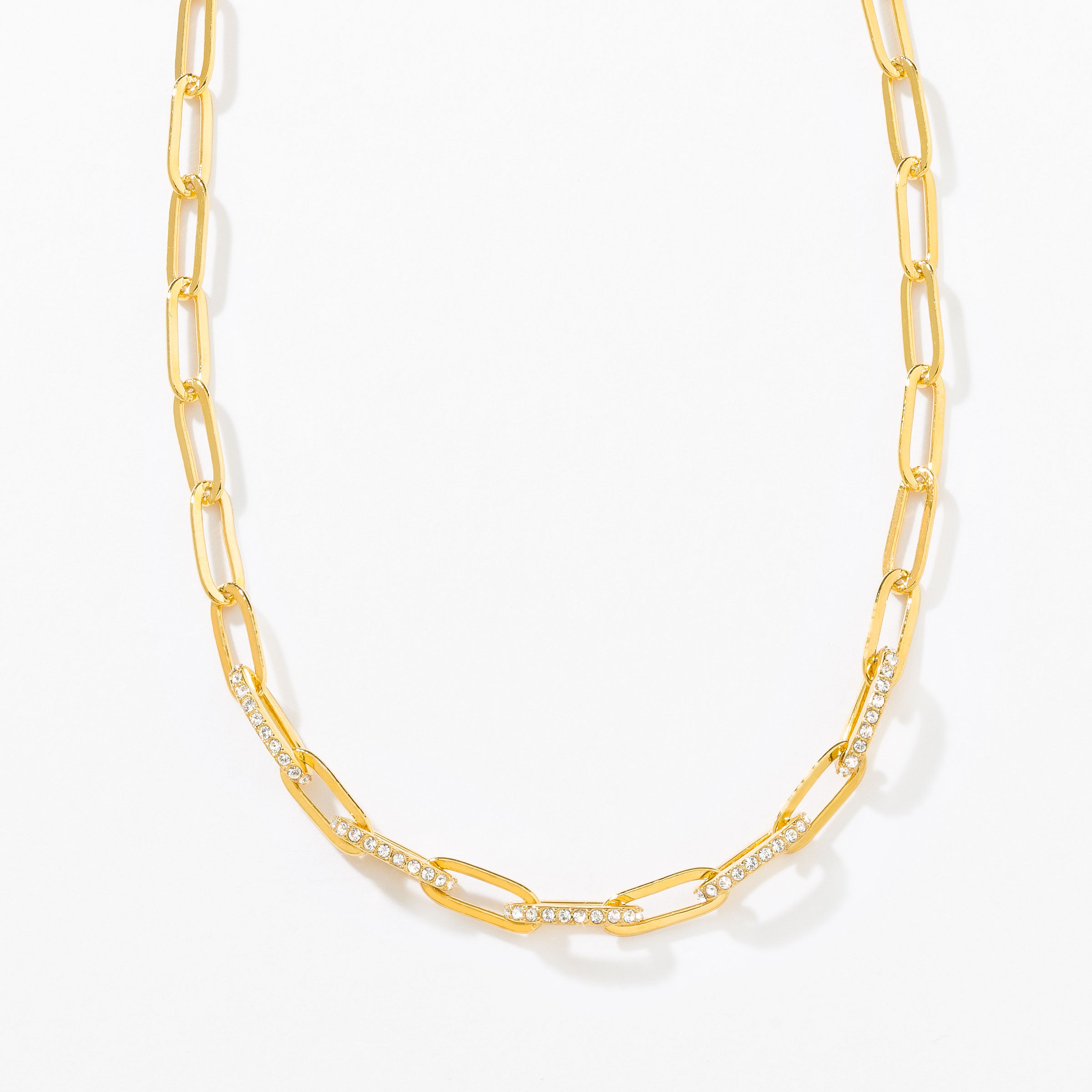 Join Together Necklace, Golden