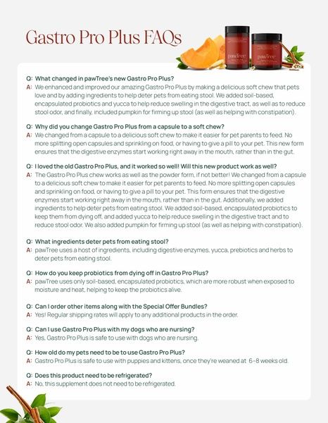 Gastro Pro Plus FAQs