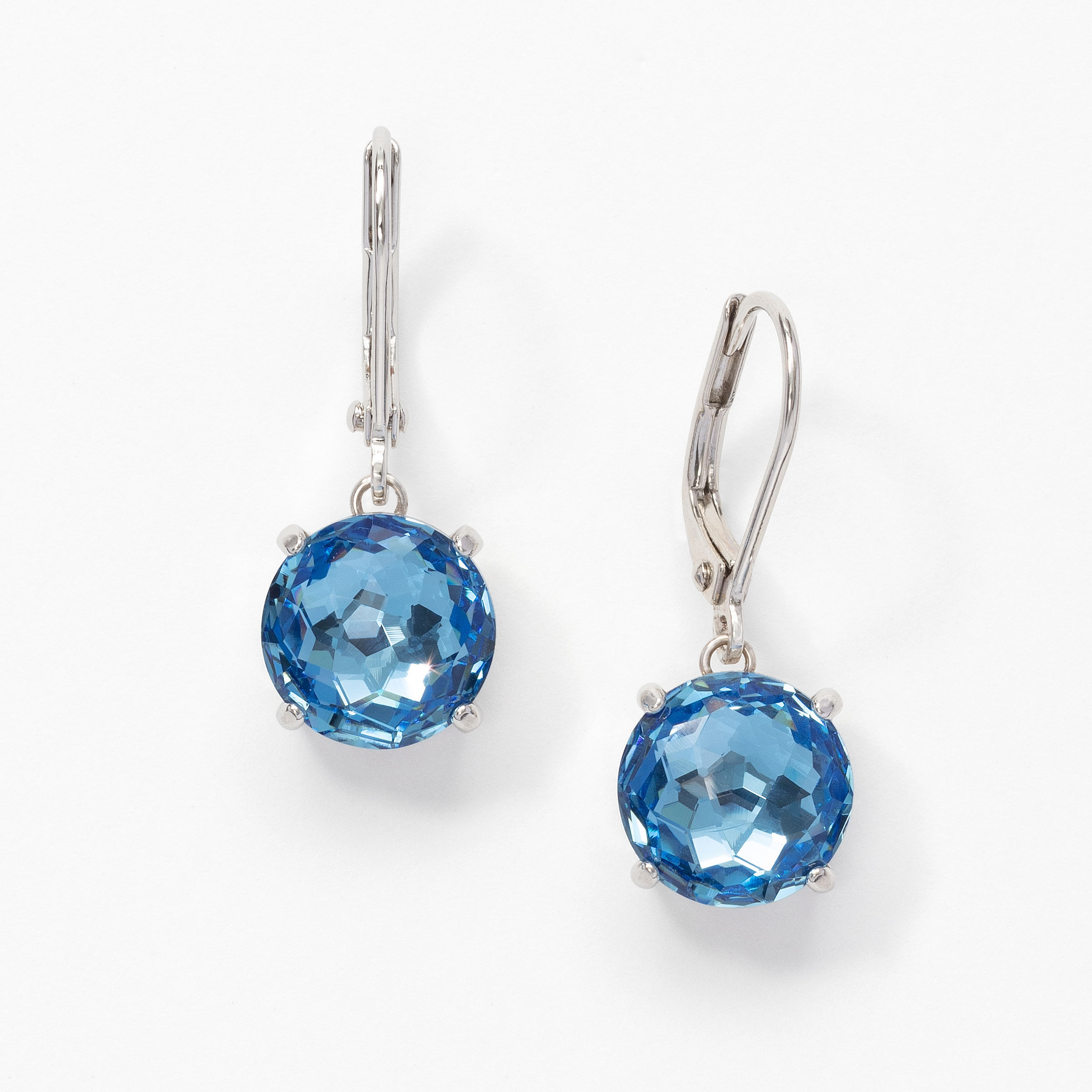 Ella Earrings, Ice Blue