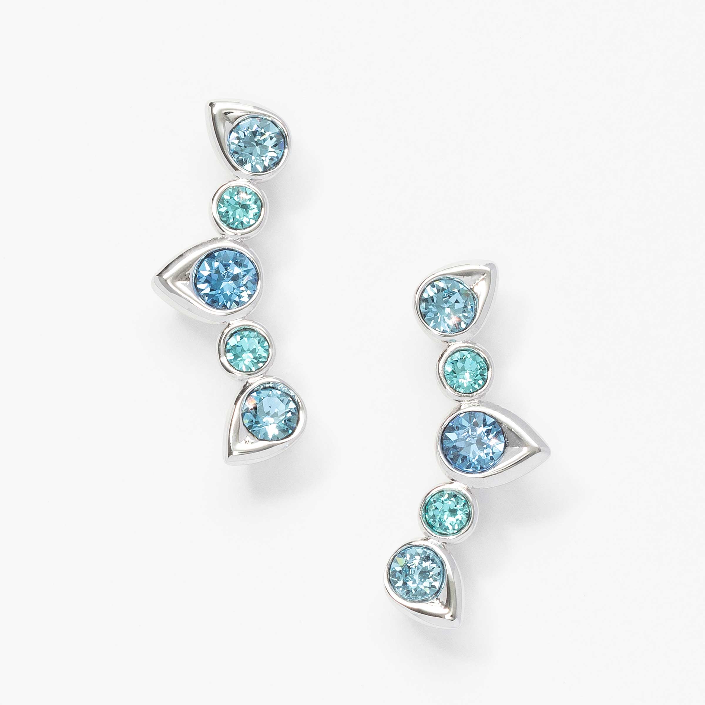 Reach for the Sky Earrings, Blue