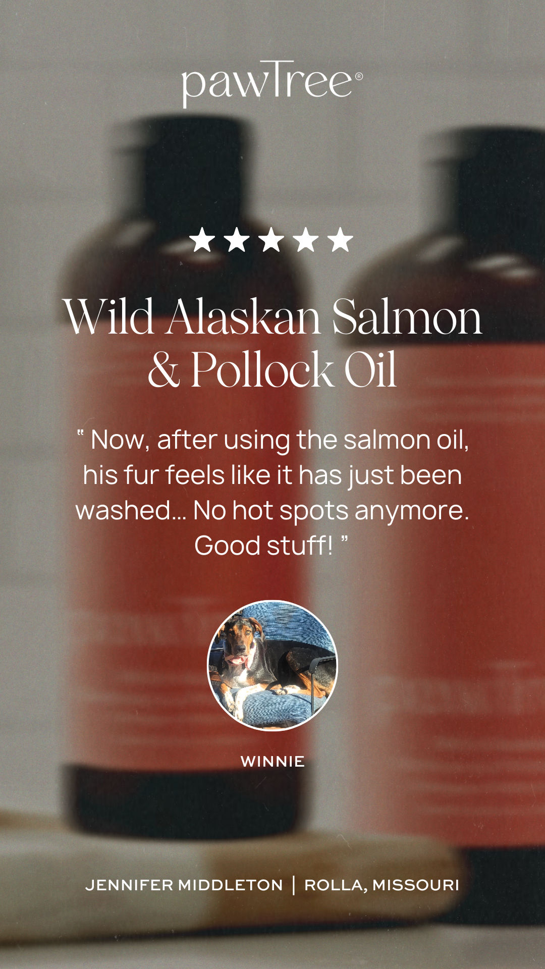 Wild Alaskan Salmon & Pollock Oil Testimonial 3