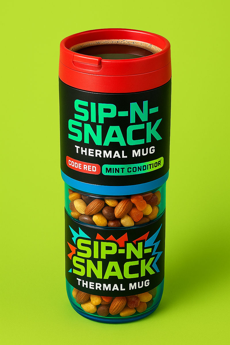 Sip-n-Snack Thermal Mug