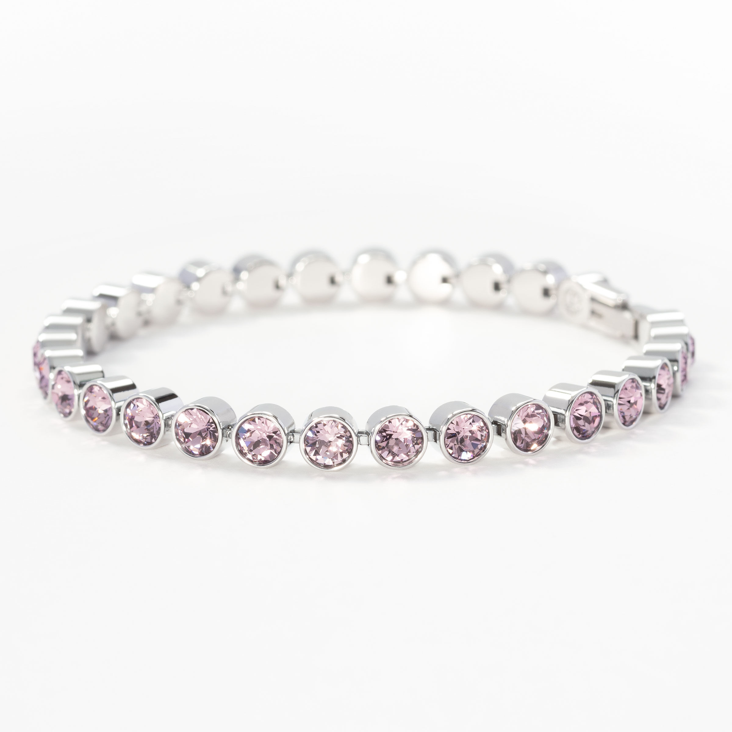 Mini Ice Bracelet, Light Amethyst