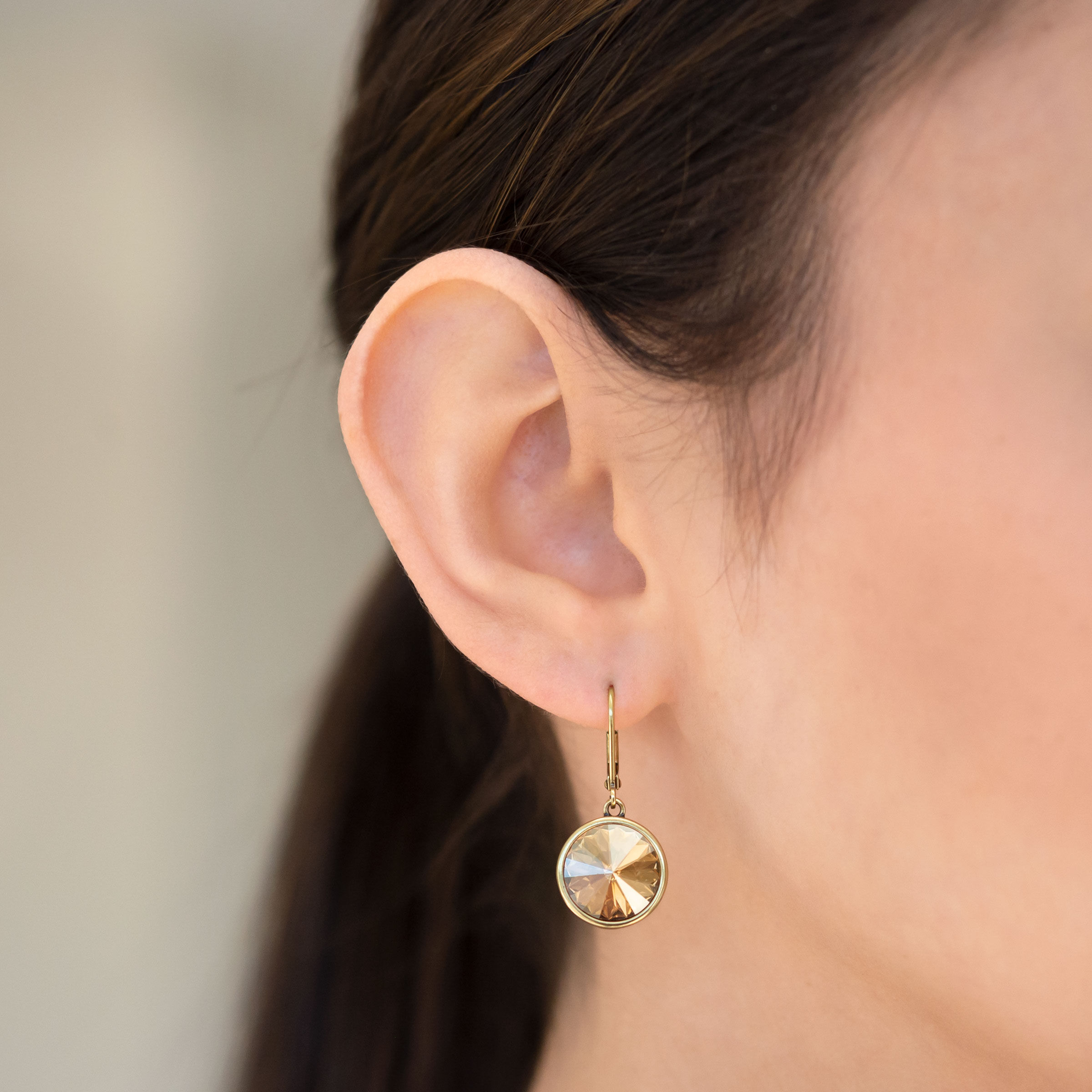 Lulu Earrings, Antique — view 2