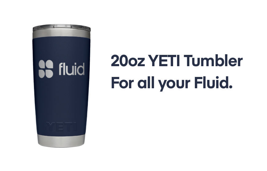 20oz YETI Fluid Tumbler