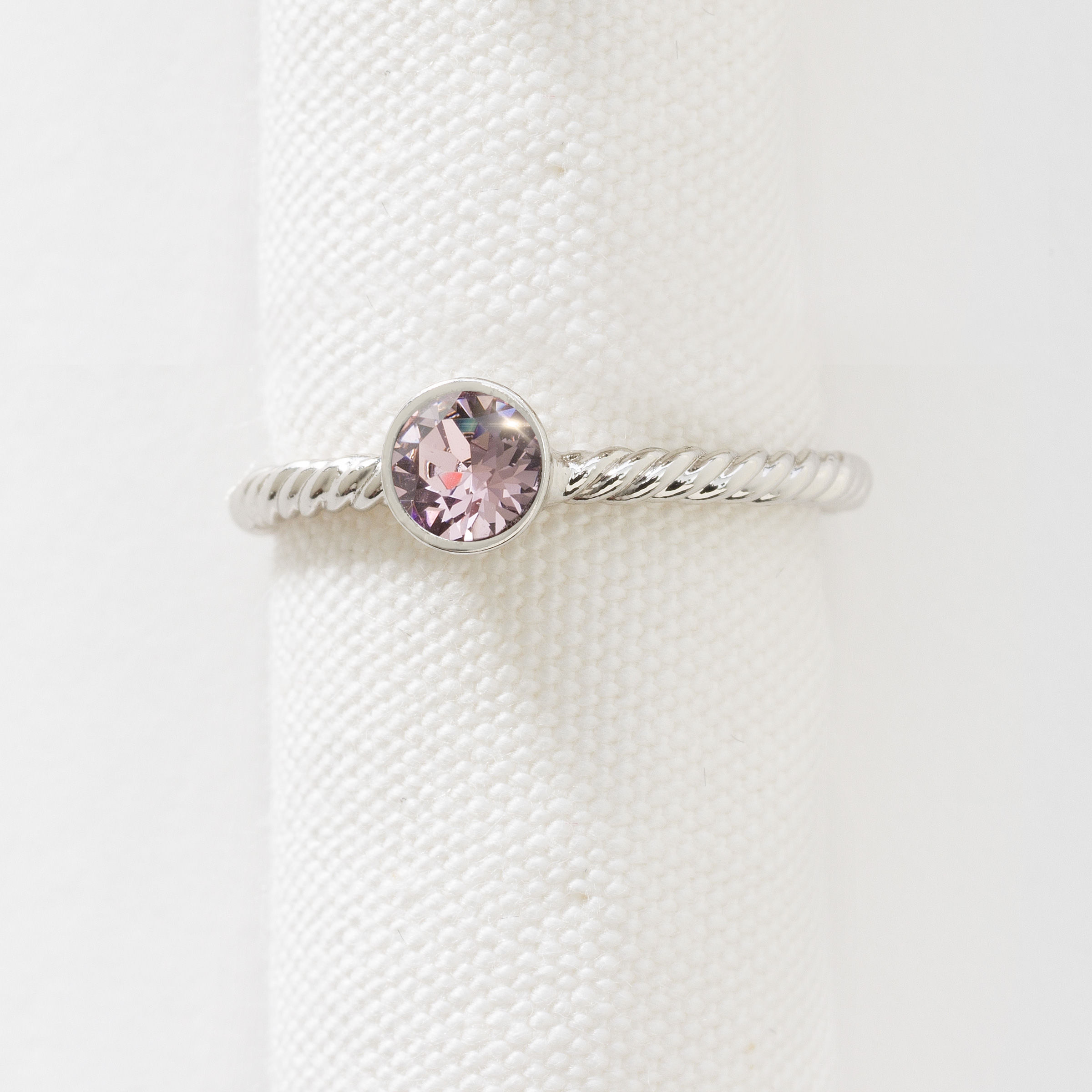 June Birthstone Ring — view 2
