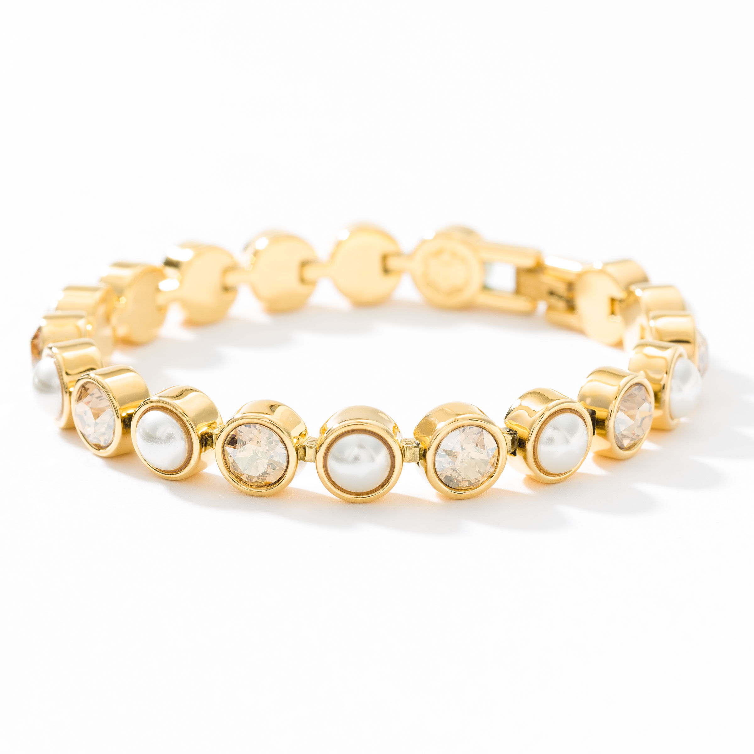Golden Treasured Ice Bracelet