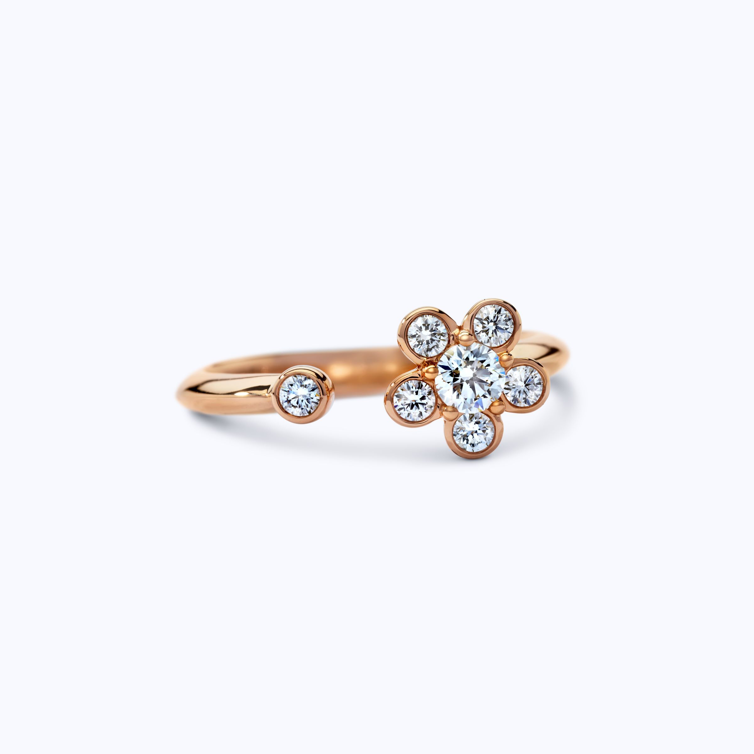 Bloom Ring, Lab Grown Diamonds, .30 ct tw, 18K Rose Gold