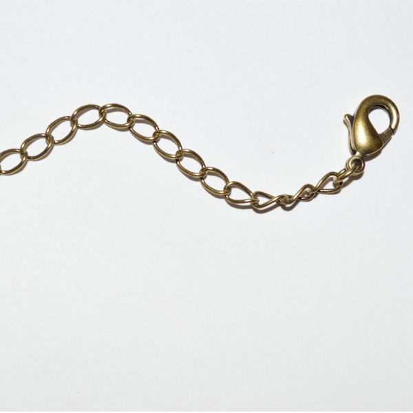 Oxidized Brass Extension Chain