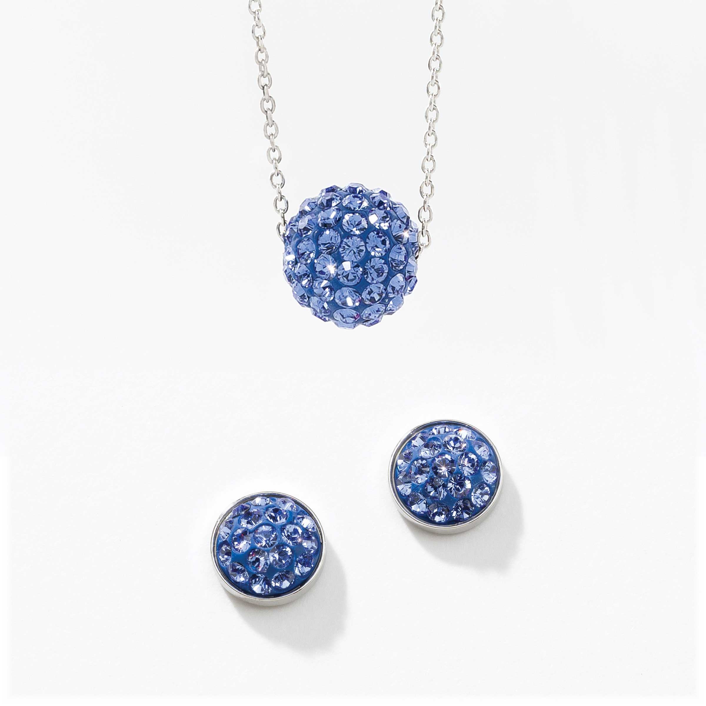 September Birthstone Necklace and Earring Set