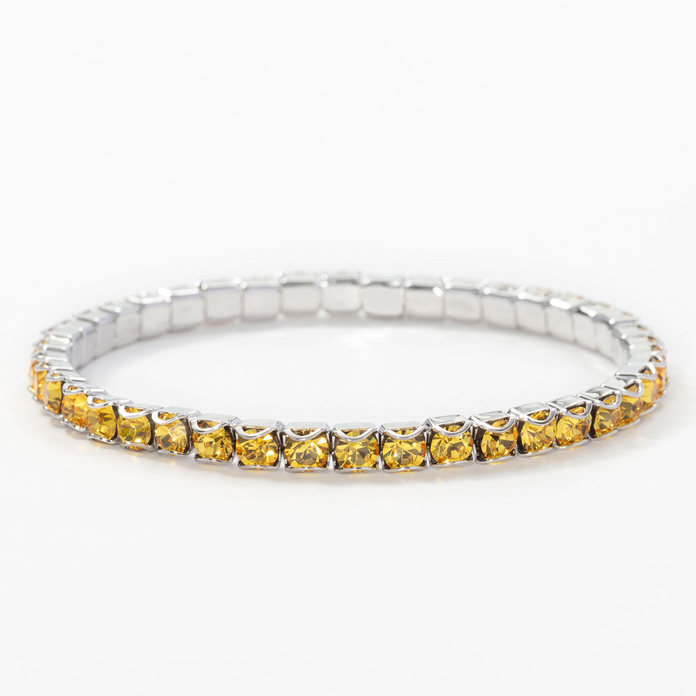 Light Topaz Stretch Bracelet
