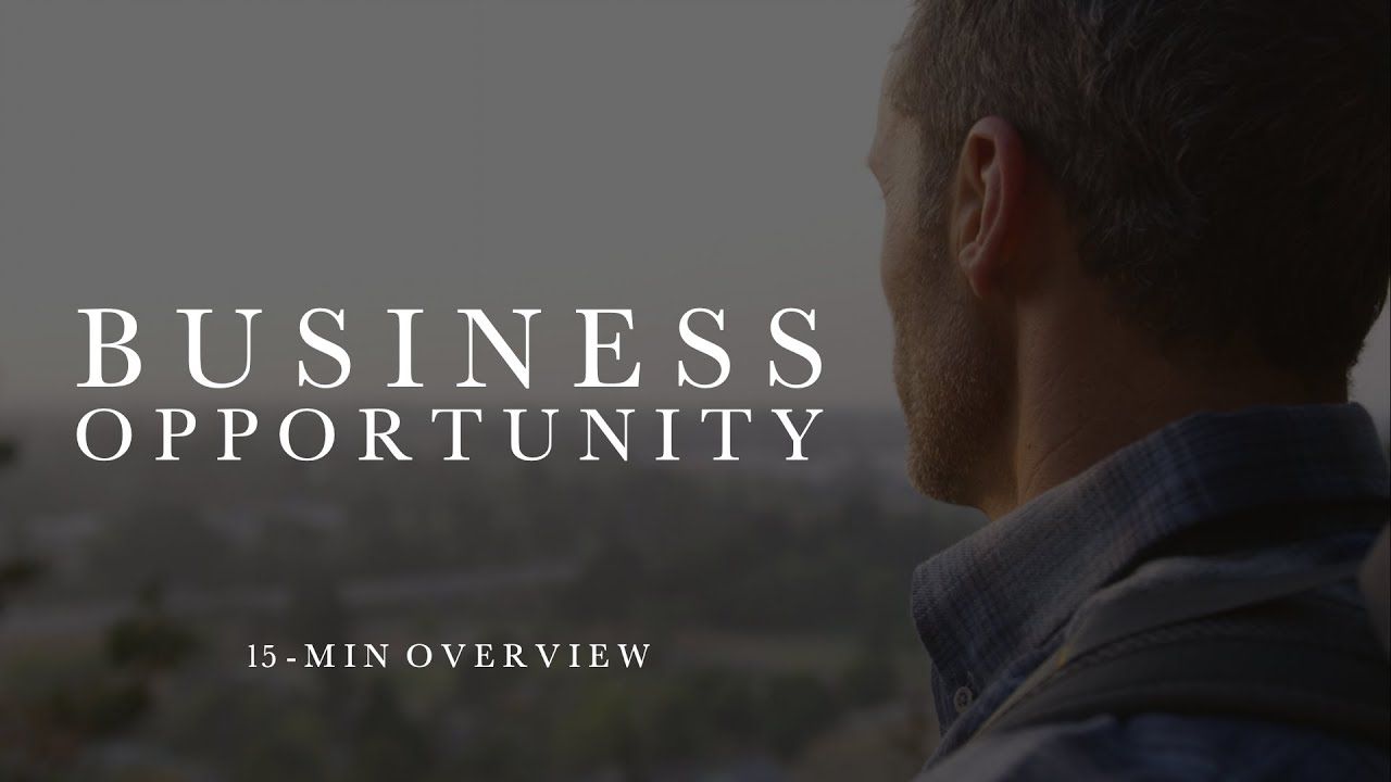 Business Opportunity Overview - Eddie Freeman