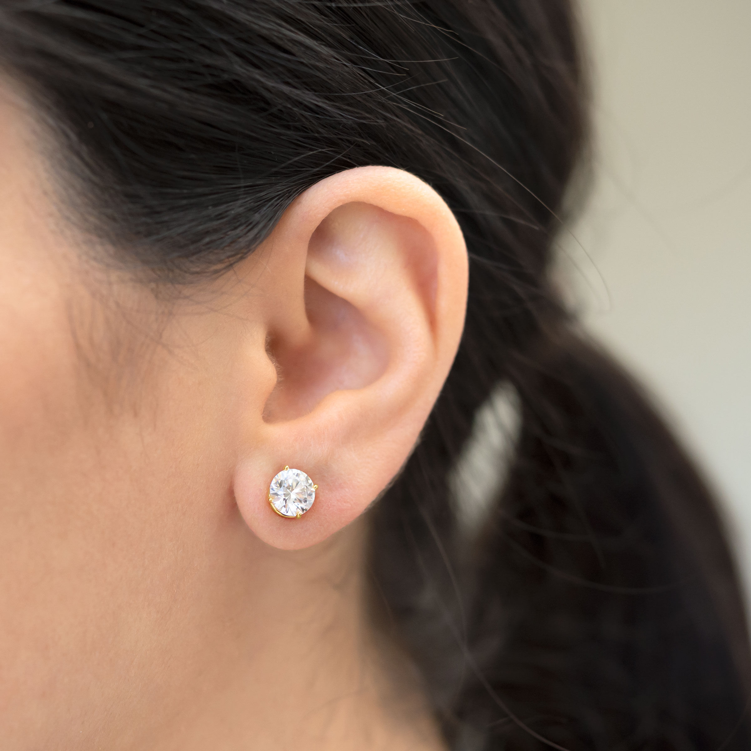 Golden Millionaire's Club Earrings — view 2