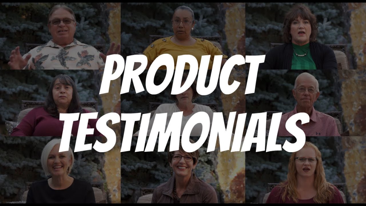 Product Testimonials 2 minute