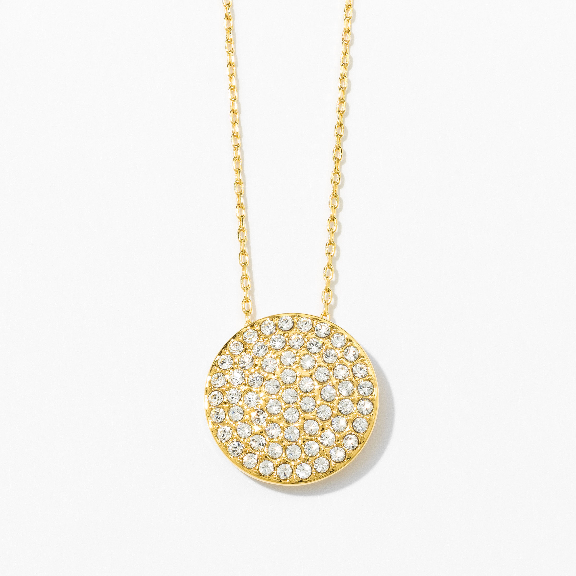 Front and Center Necklace, Golden