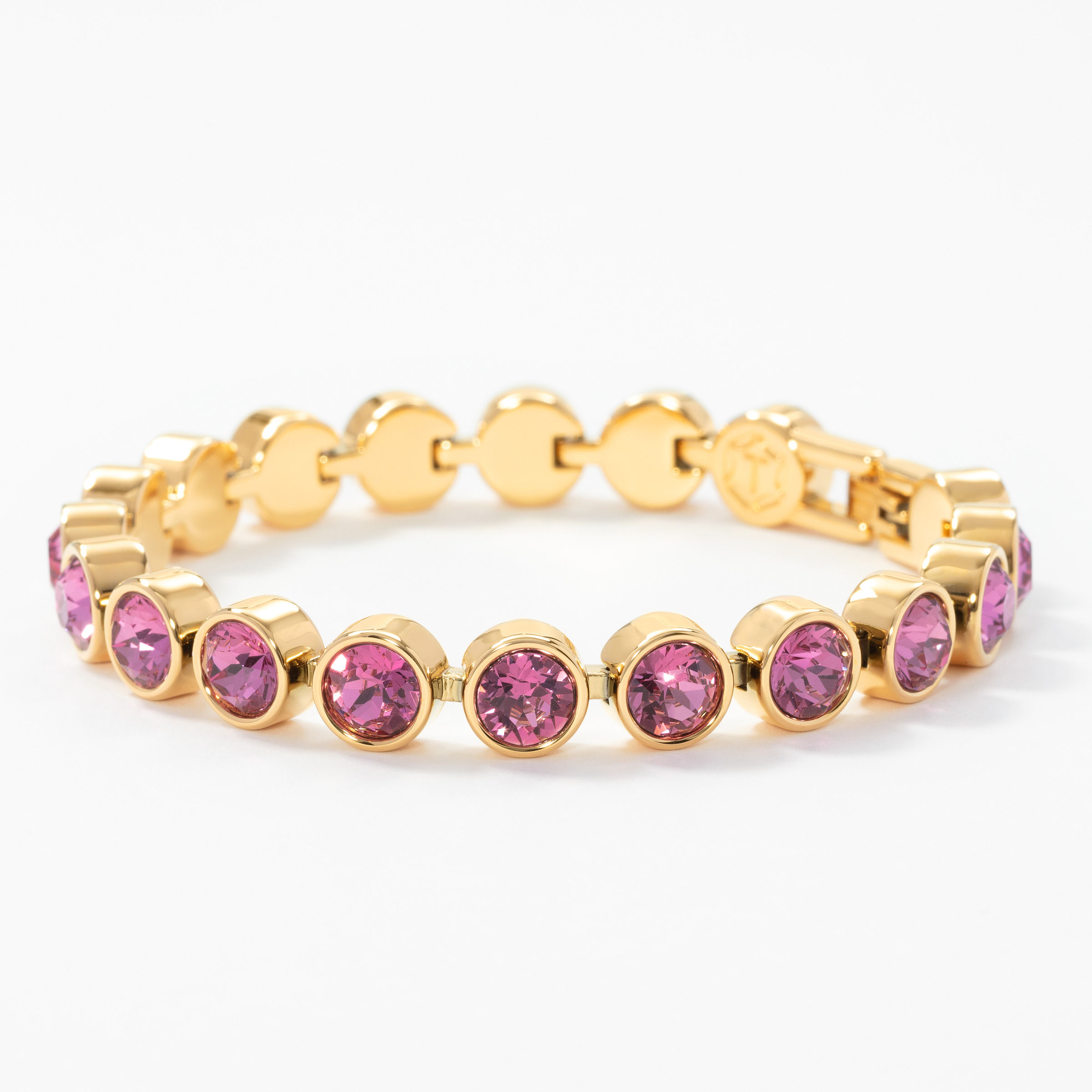 Golden Dark Rose Ice Bracelet
