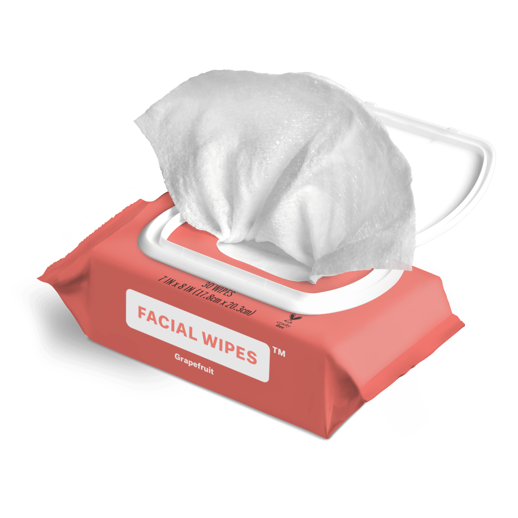 Makeup Removing Grapefruit Facial Wipes