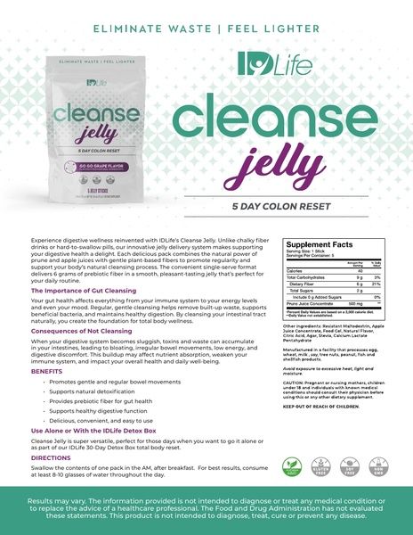 Cleanse Jelly I Product Information