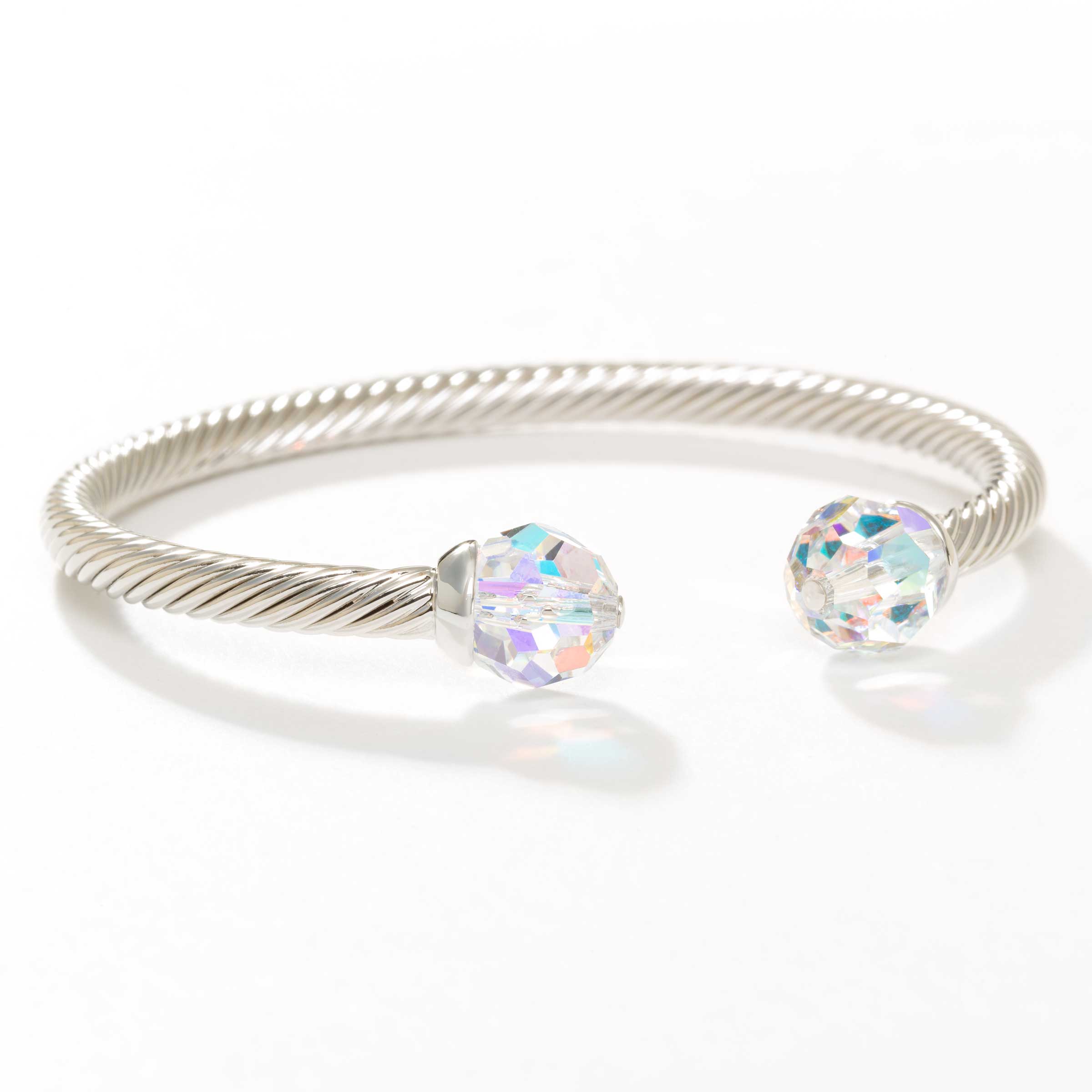 With a Twist Bracelet, Crystal Aurore Boreale