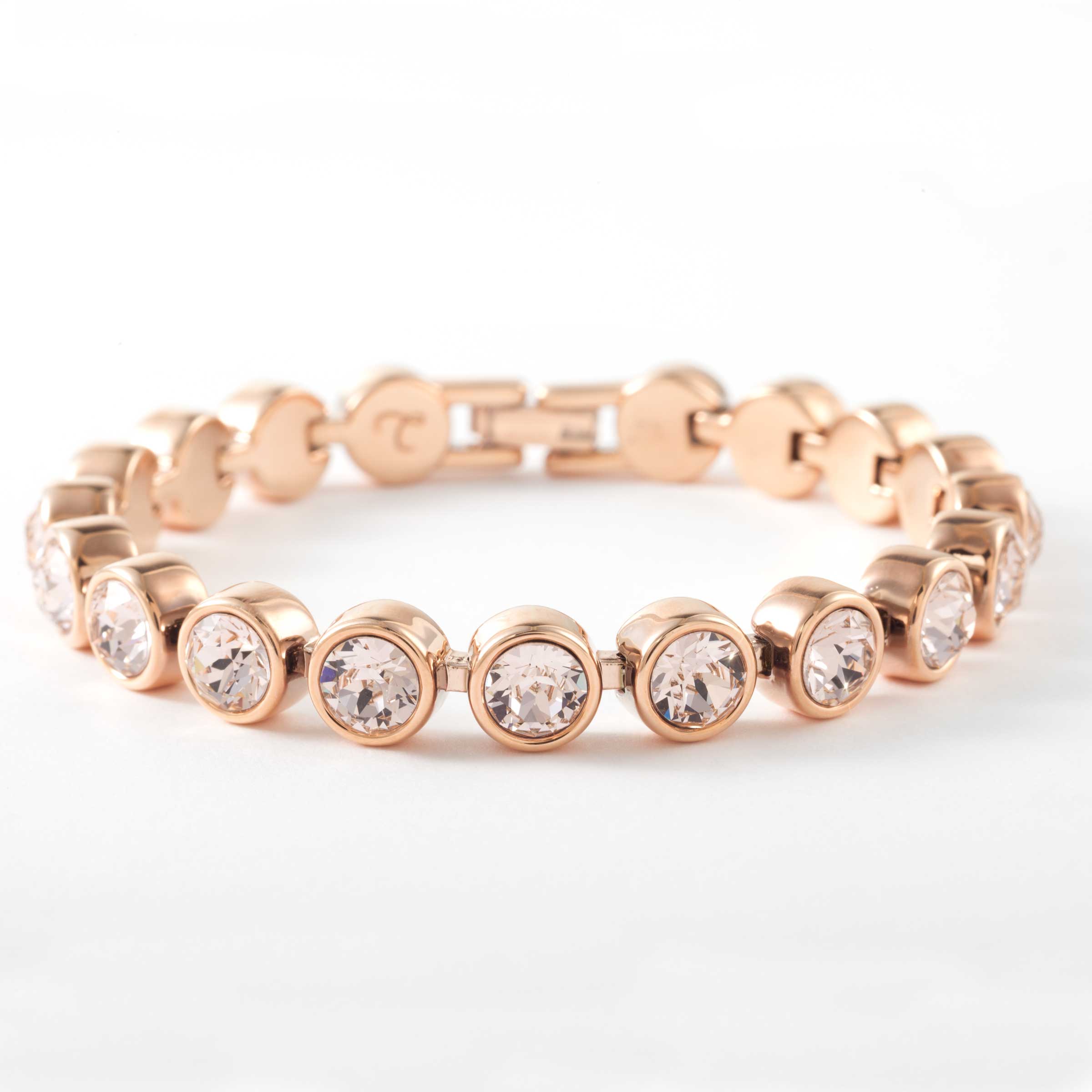 Rose Gold Silk Ice Bracelet